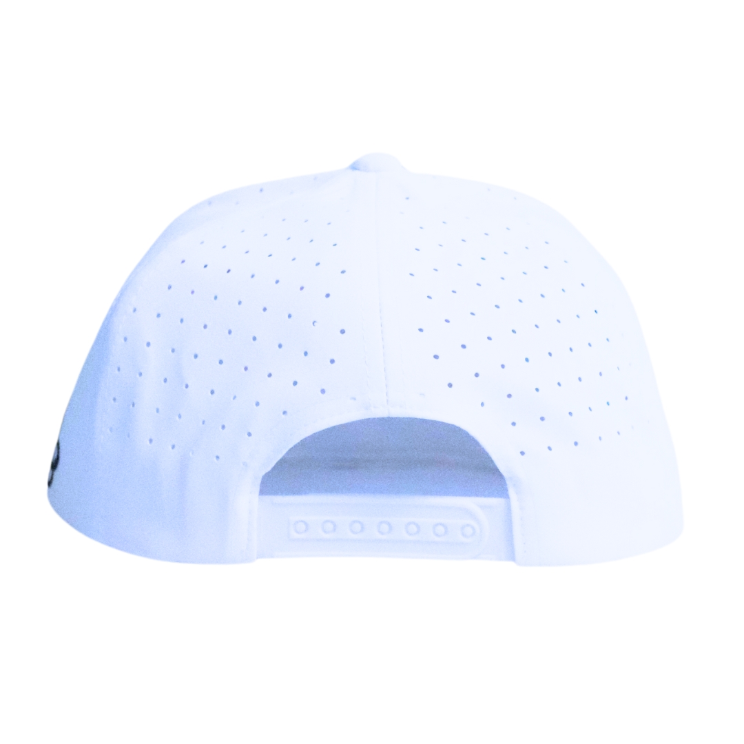 White Boomer Golf Cap