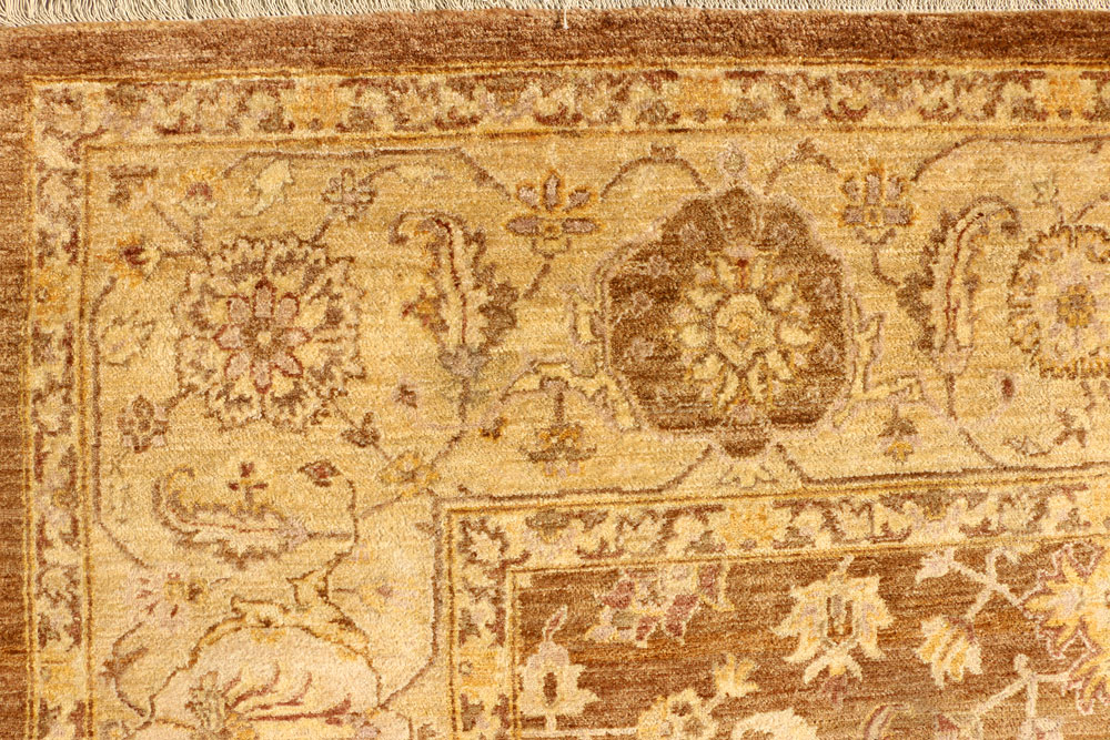  Dark Goldenrod Ziegler - Vintage Persian Rug
