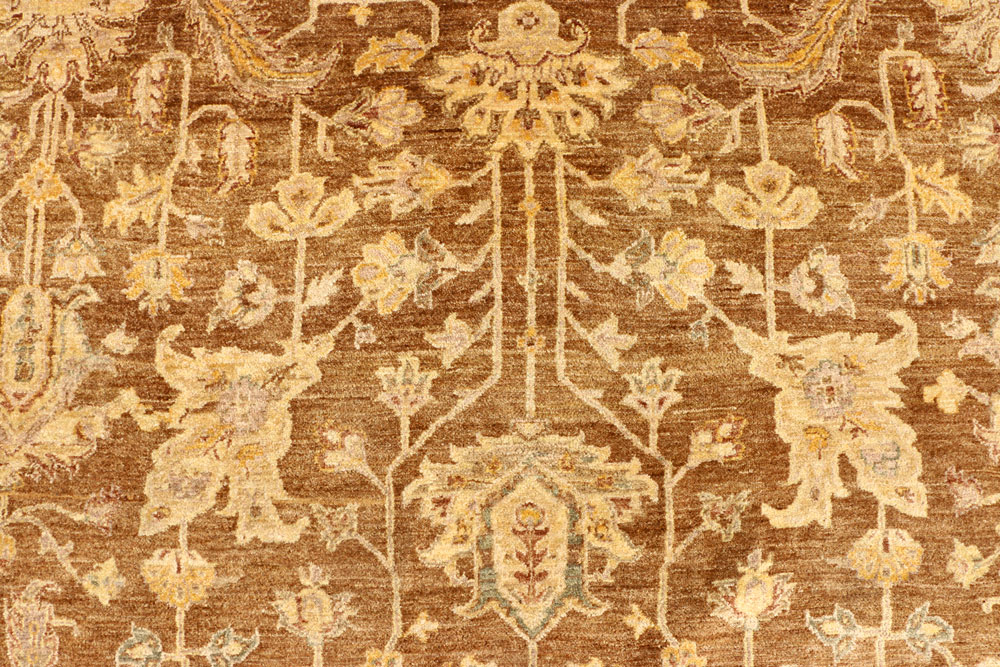  Dark Goldenrod Ziegler - Vintage Persian Rug