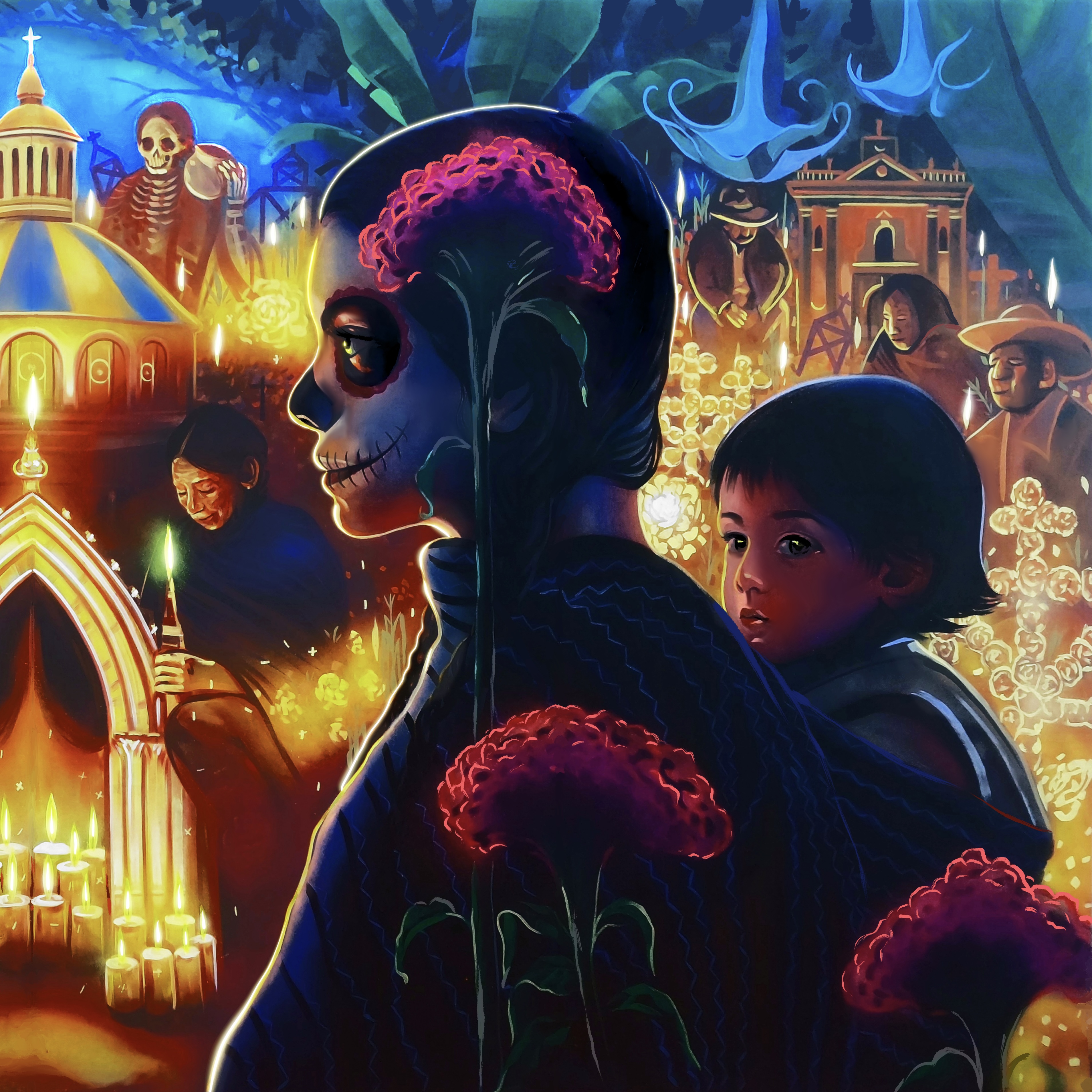 Pueblo de Luz y Flores