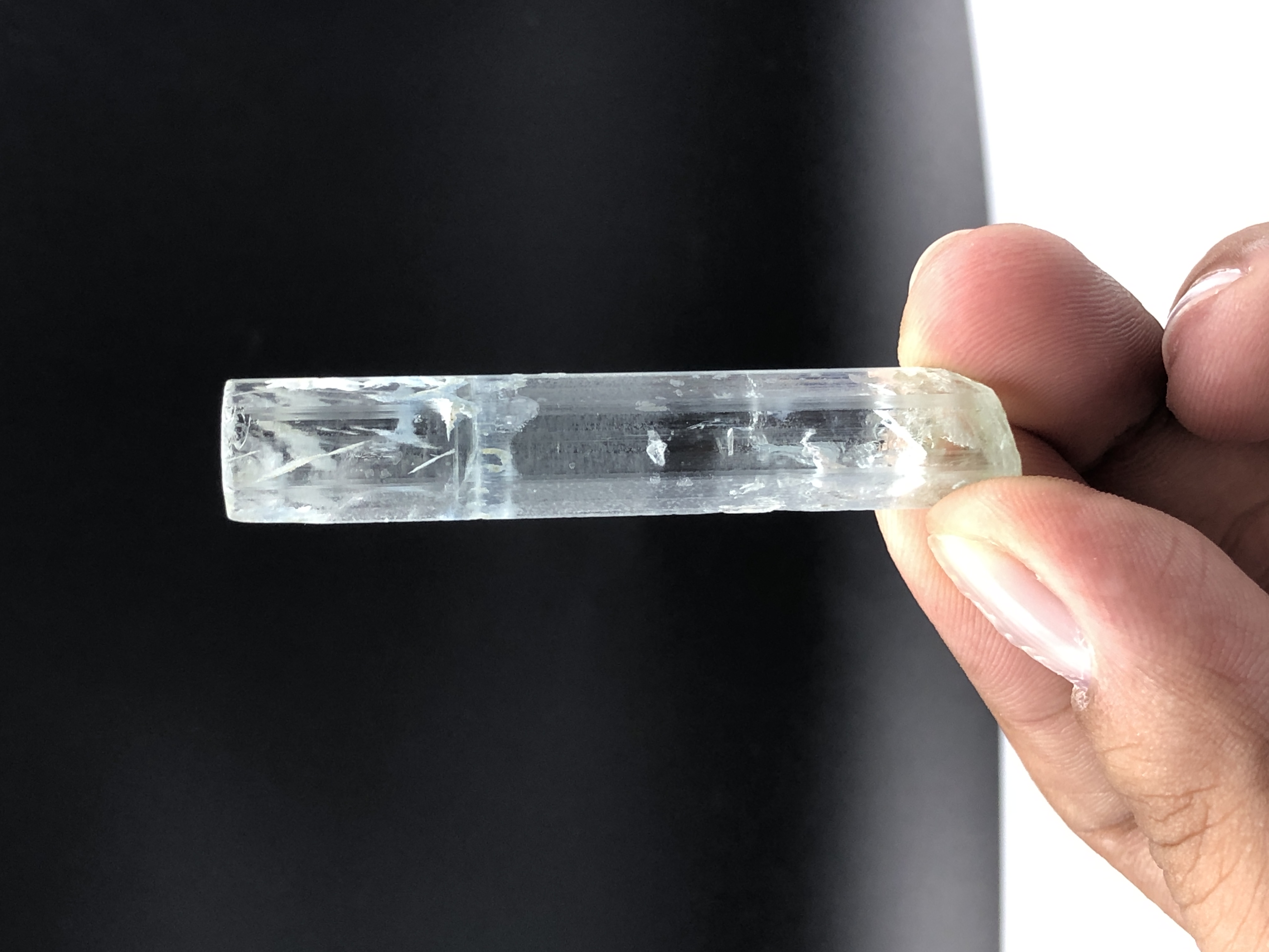 Naturally Terminated Aquamarine Crystal, from Nagar Valley - Pkaistan.