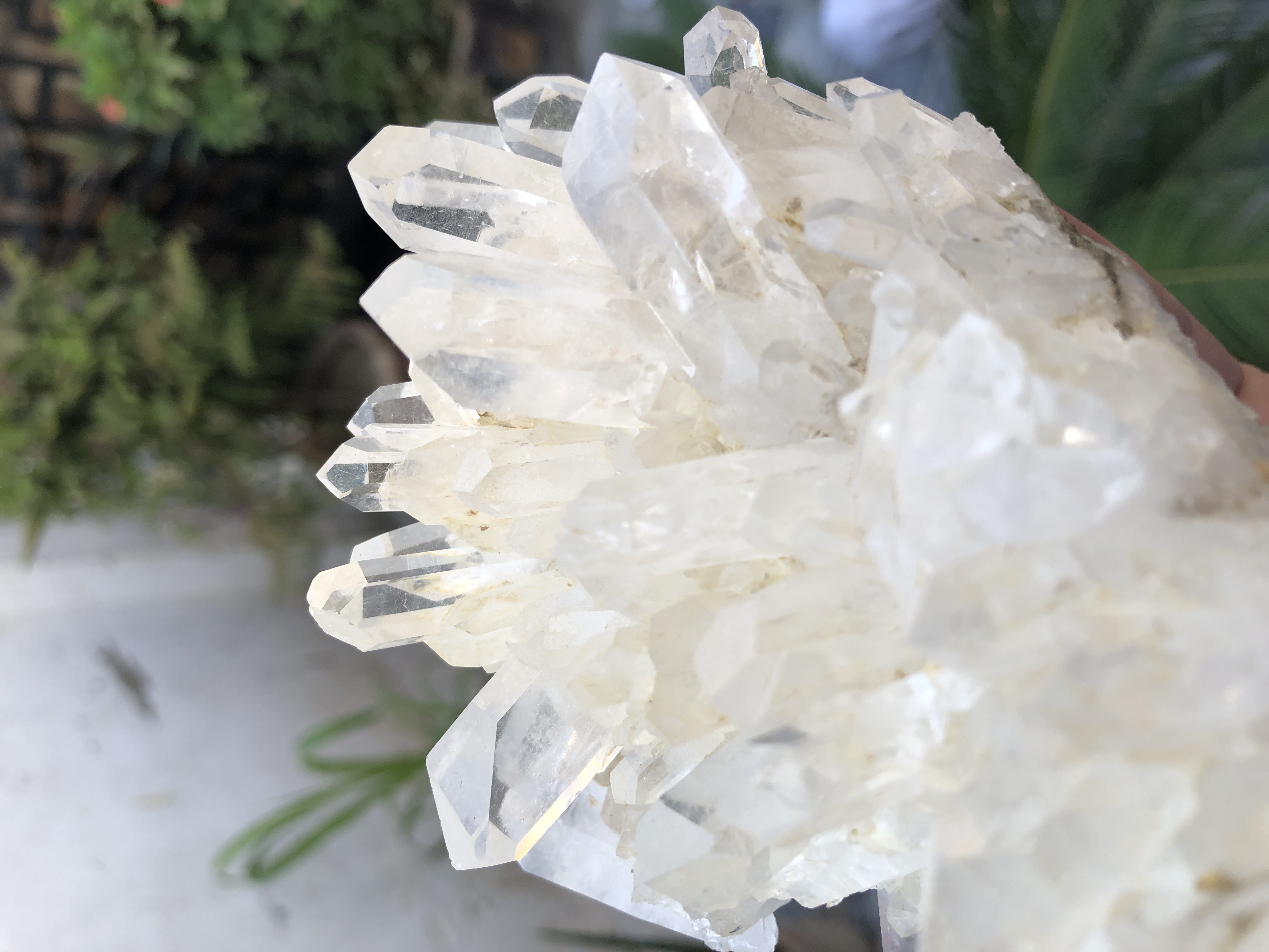 An Incredible Natural Crystal Cluster of Quartz.
