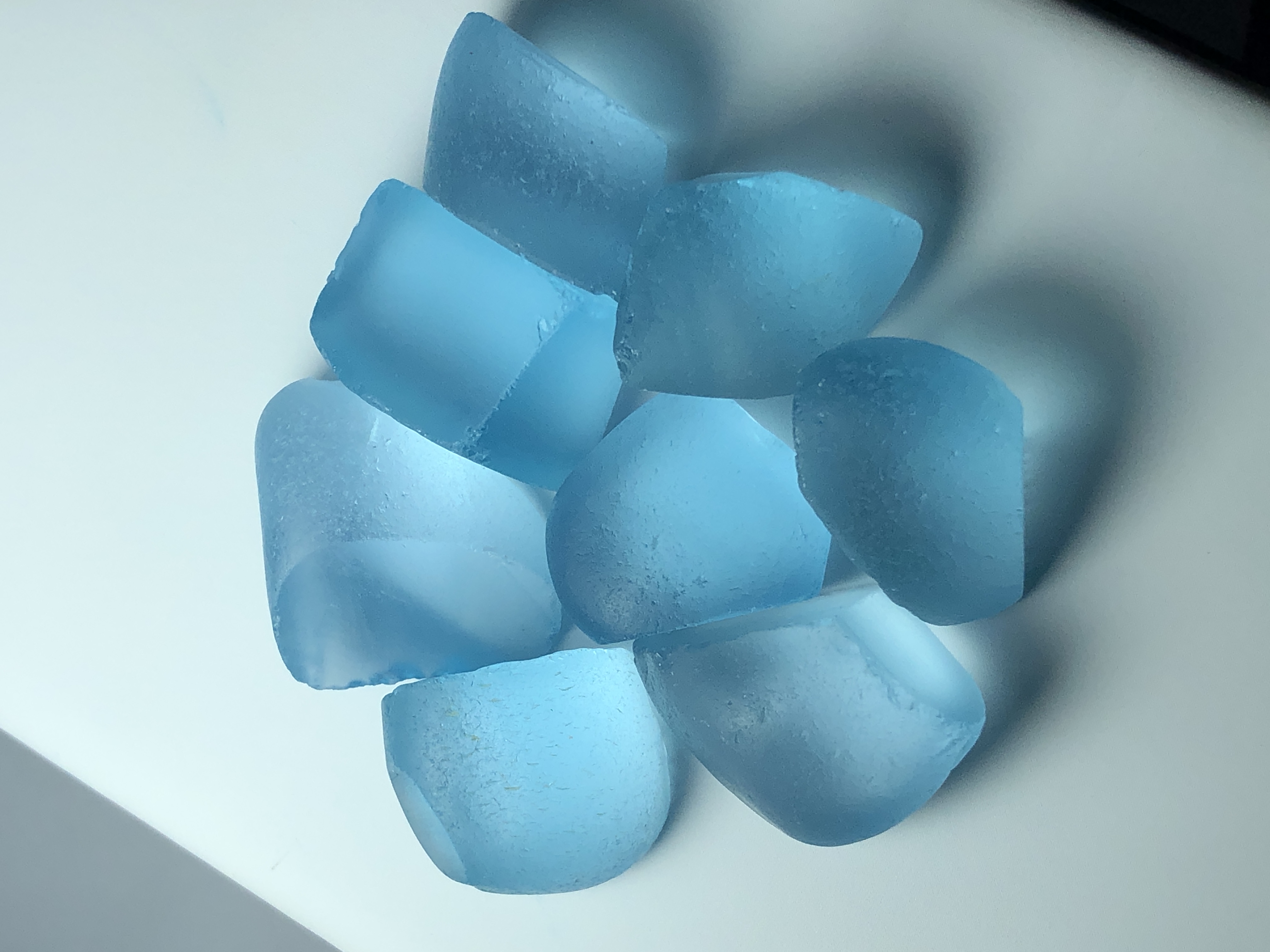 503.35 Carat Top Grade Facet Rough Swiss Blue Topaz.