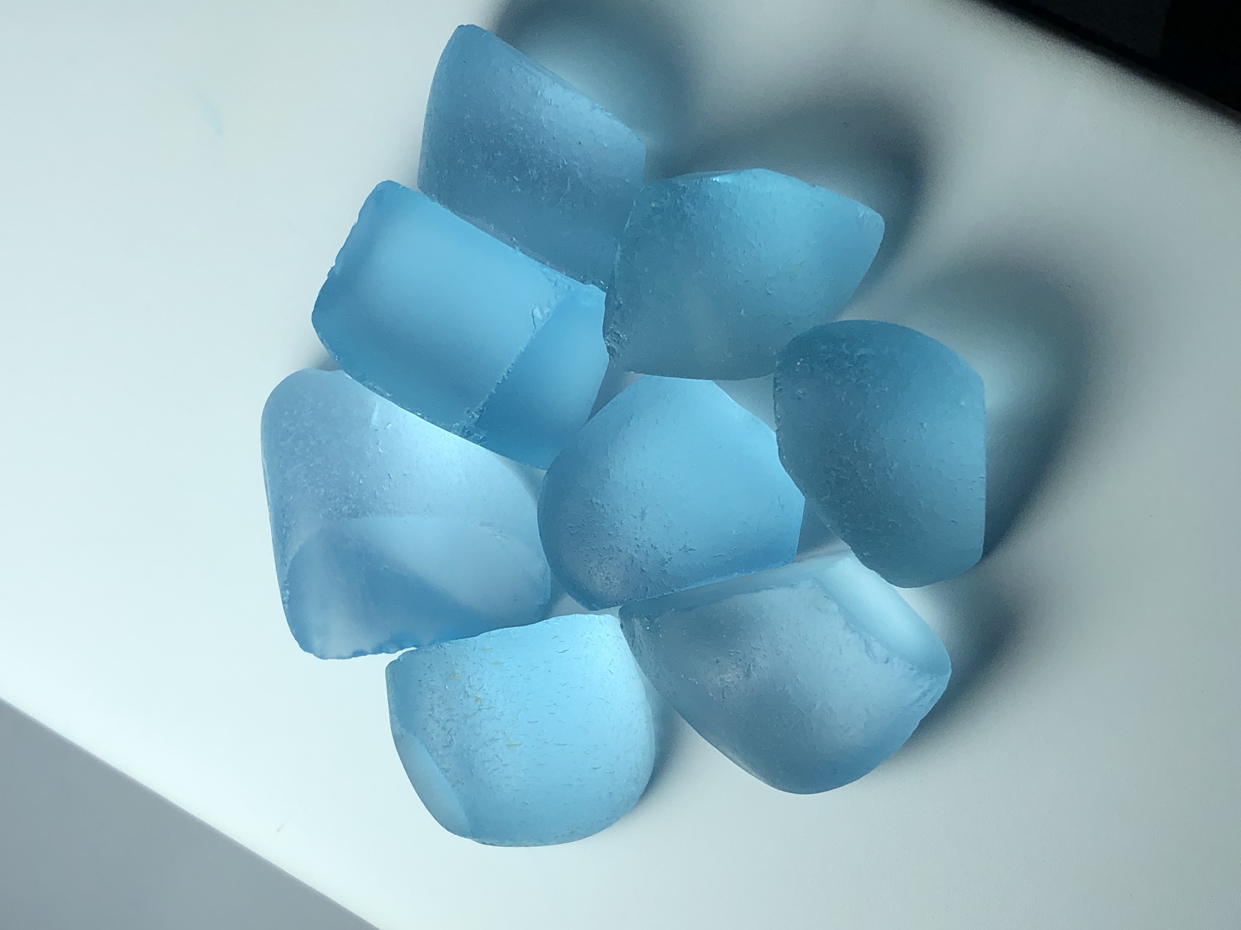503.35 Carat Top Grade Facet Rough Swiss Blue Topaz.
