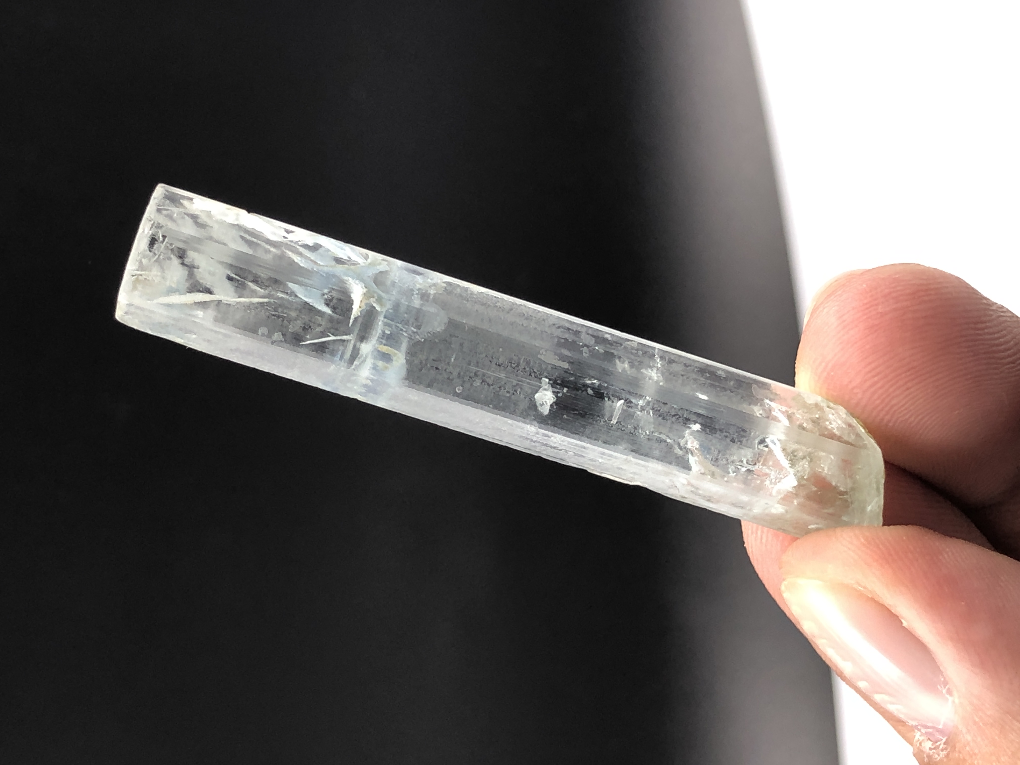Naturally Terminated Aquamarine Crystal, from Nagar Valley - Pkaistan.