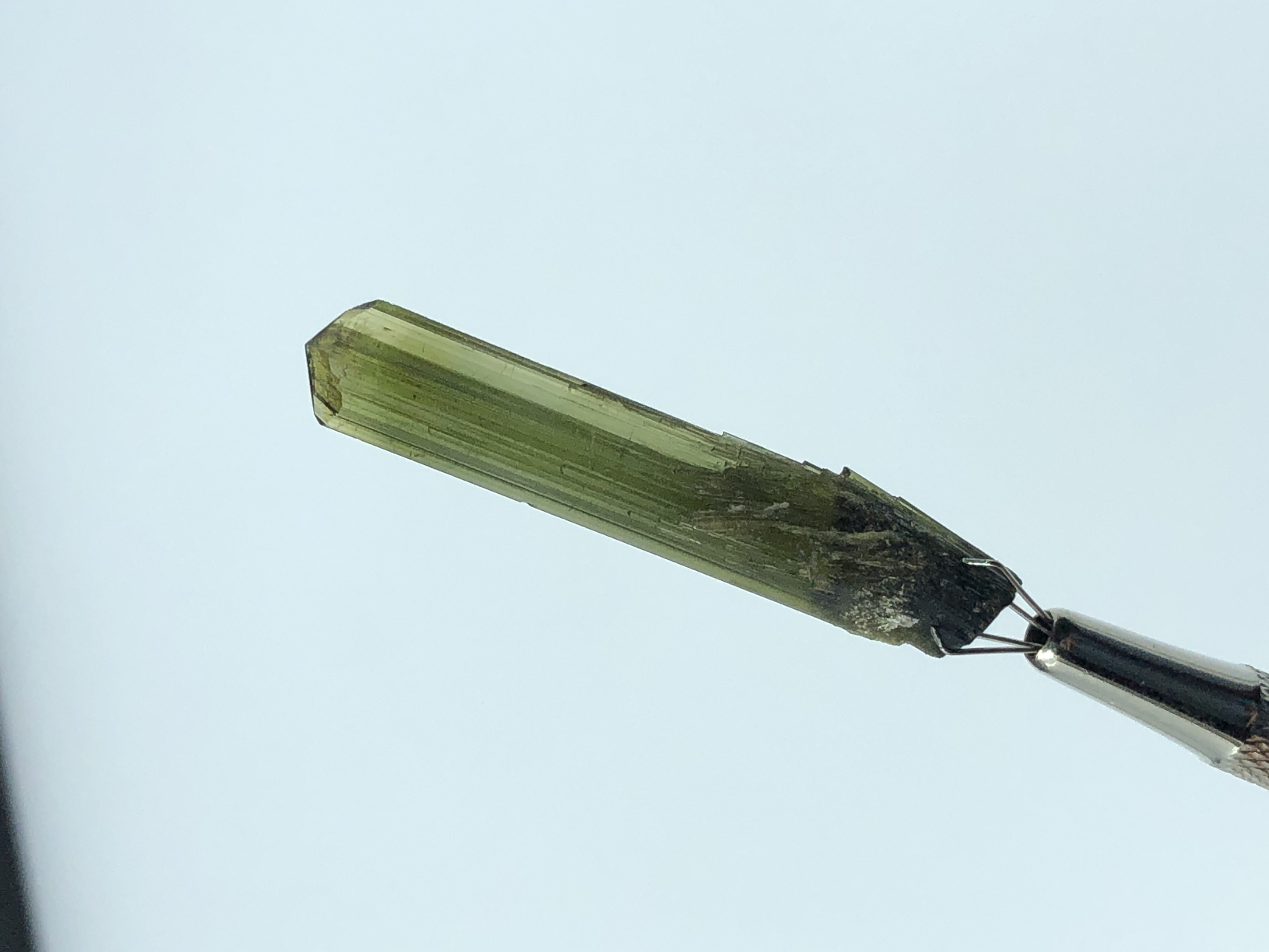 Natural Terminated Tourmaline Crystal.