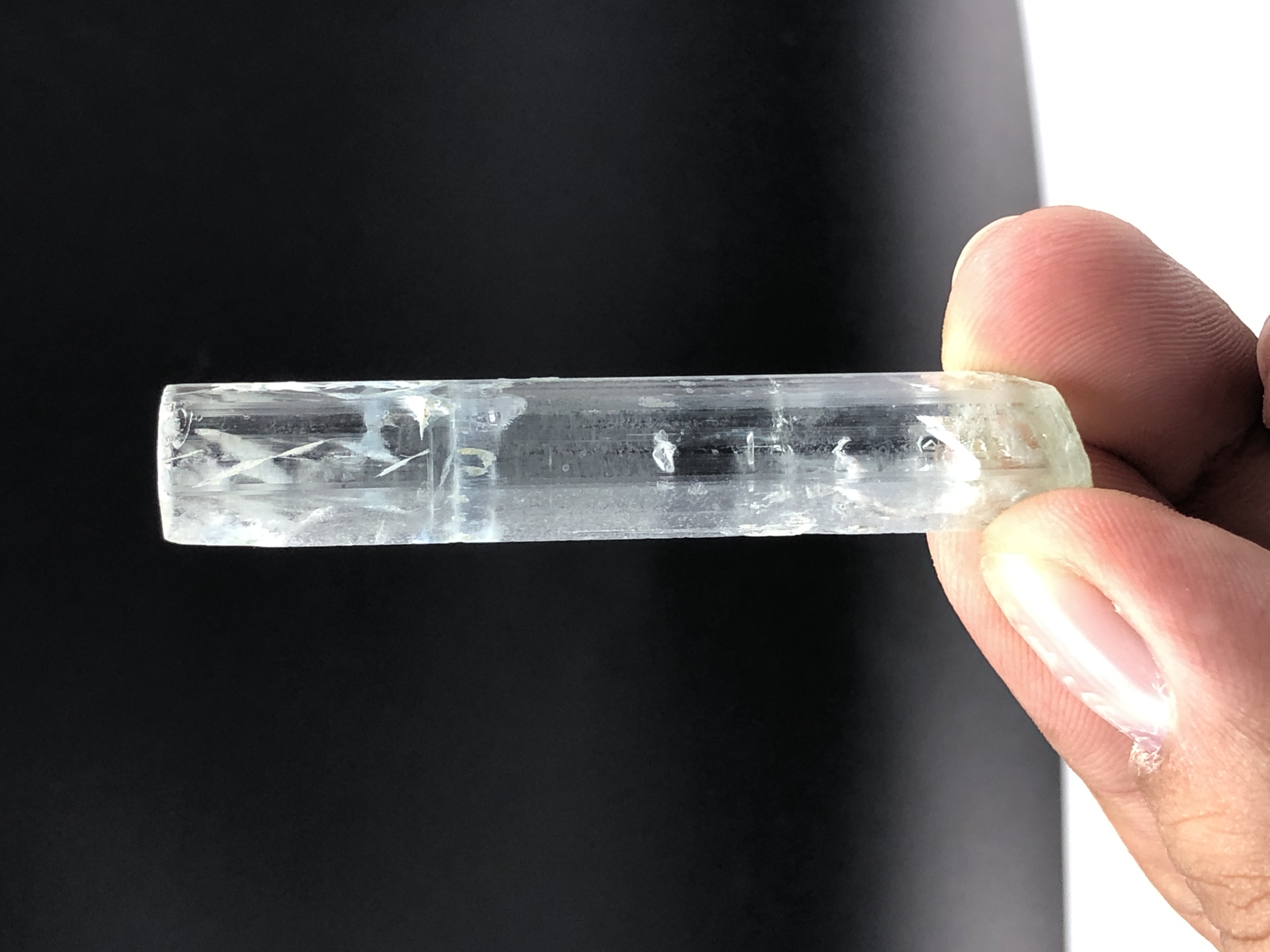 Naturally Terminated Aquamarine Crystal, from Nagar Valley - Pkaistan.