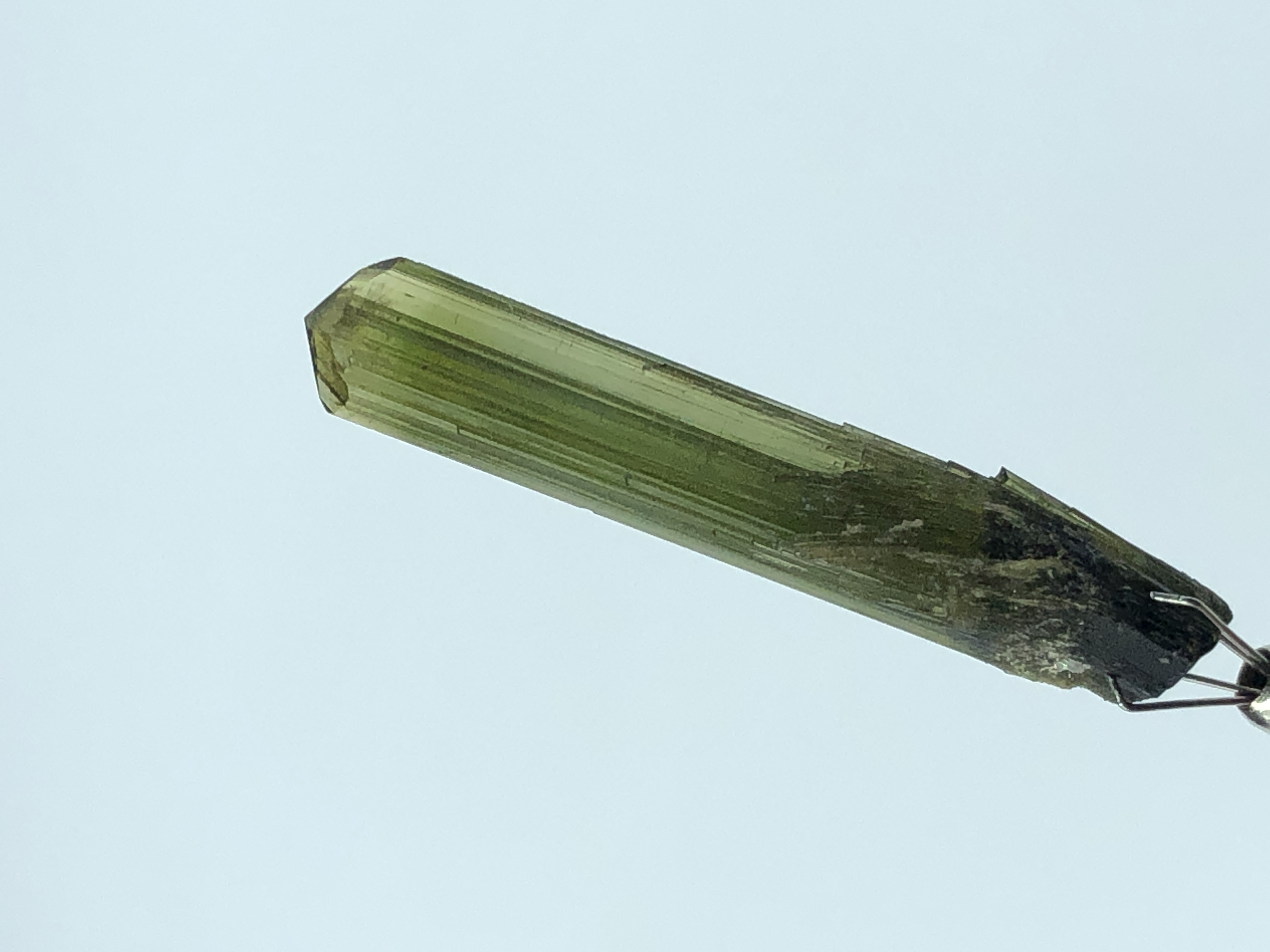Natural Terminated Tourmaline Crystal.