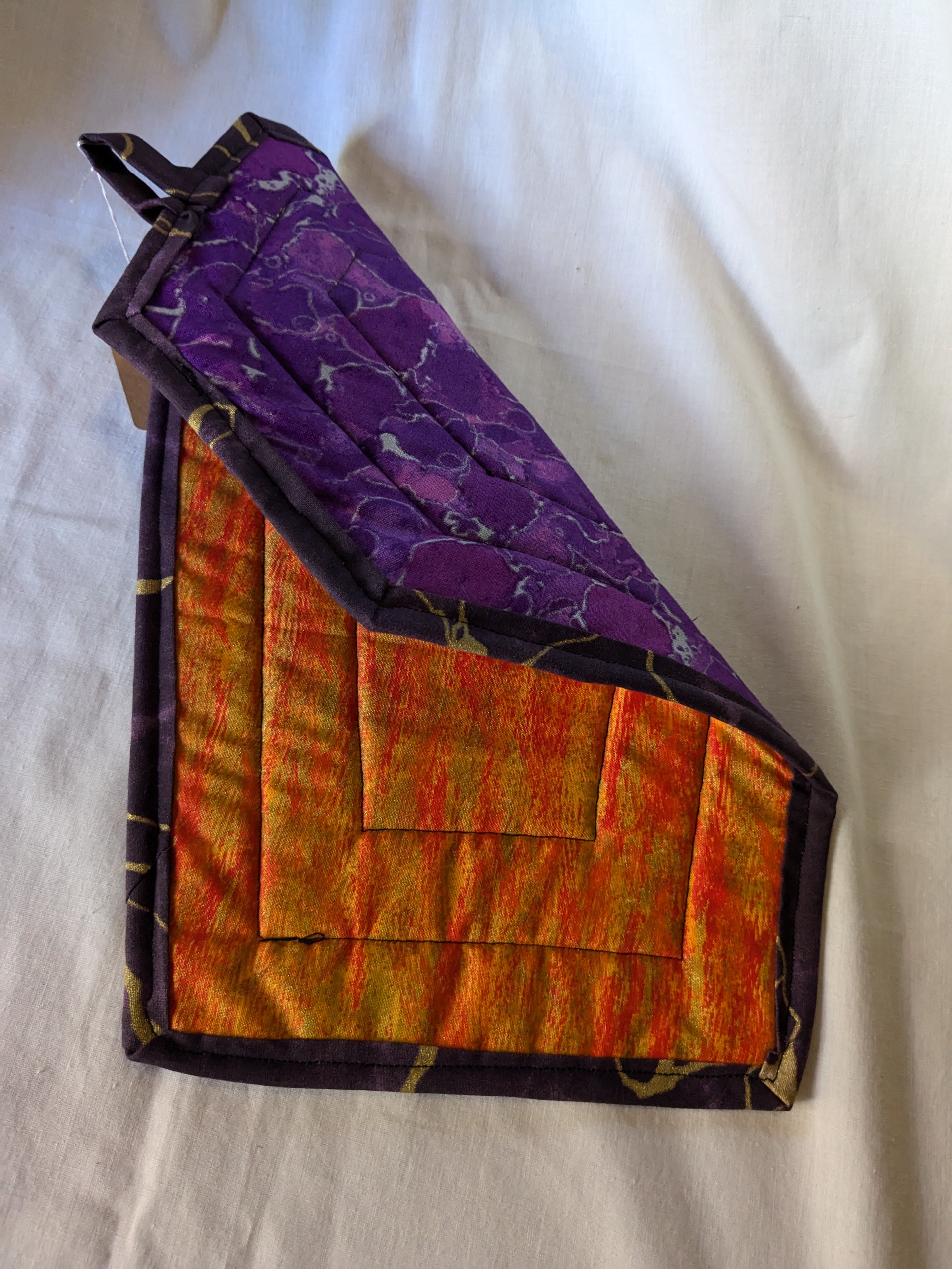 Large Casserole Trivet- Coffin shaped 