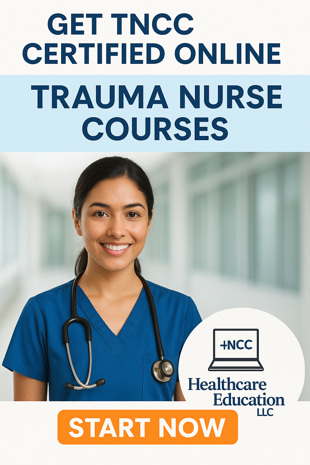 Oct 8 & 9, 2025: Initial 9th Edition Trauma Nurse Core Course (TNCC) 1 1/2 Days 