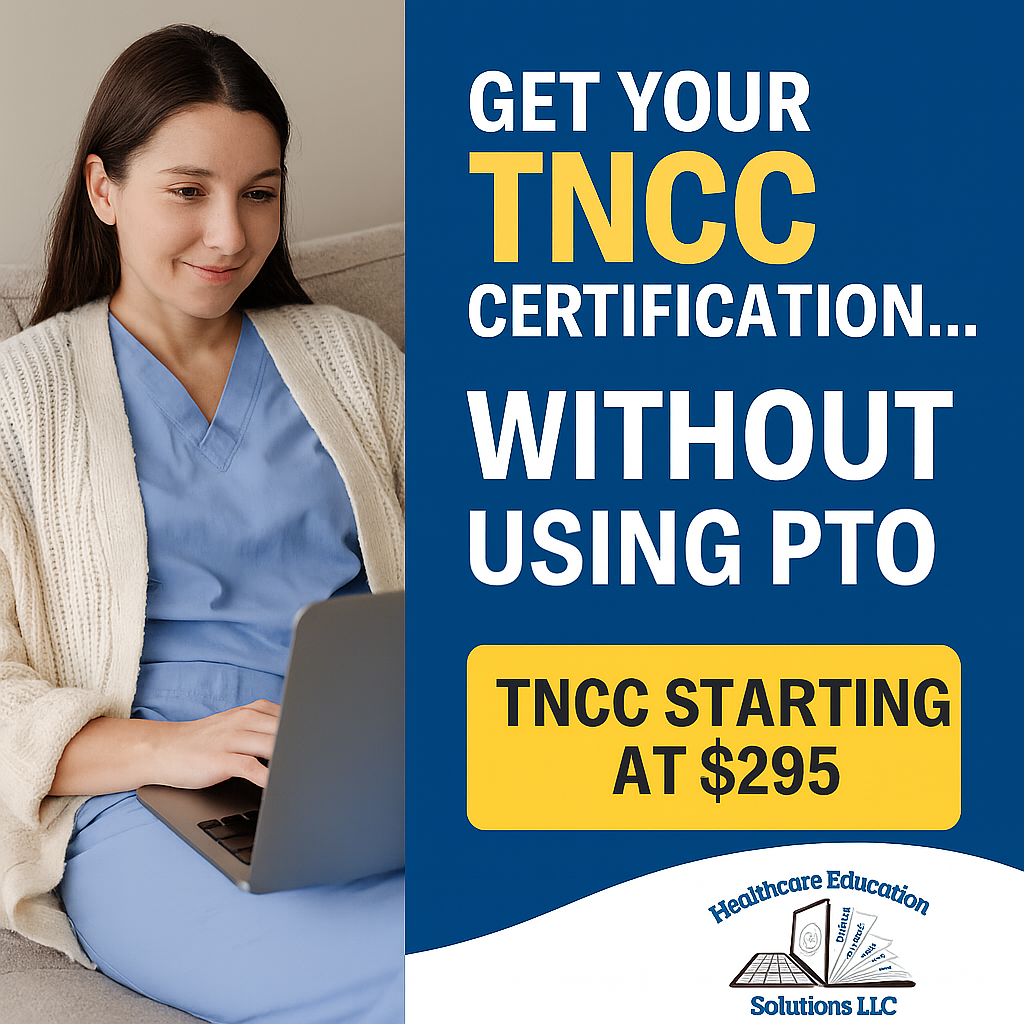 Sept. 24, 2025: TNCC Renewal Course