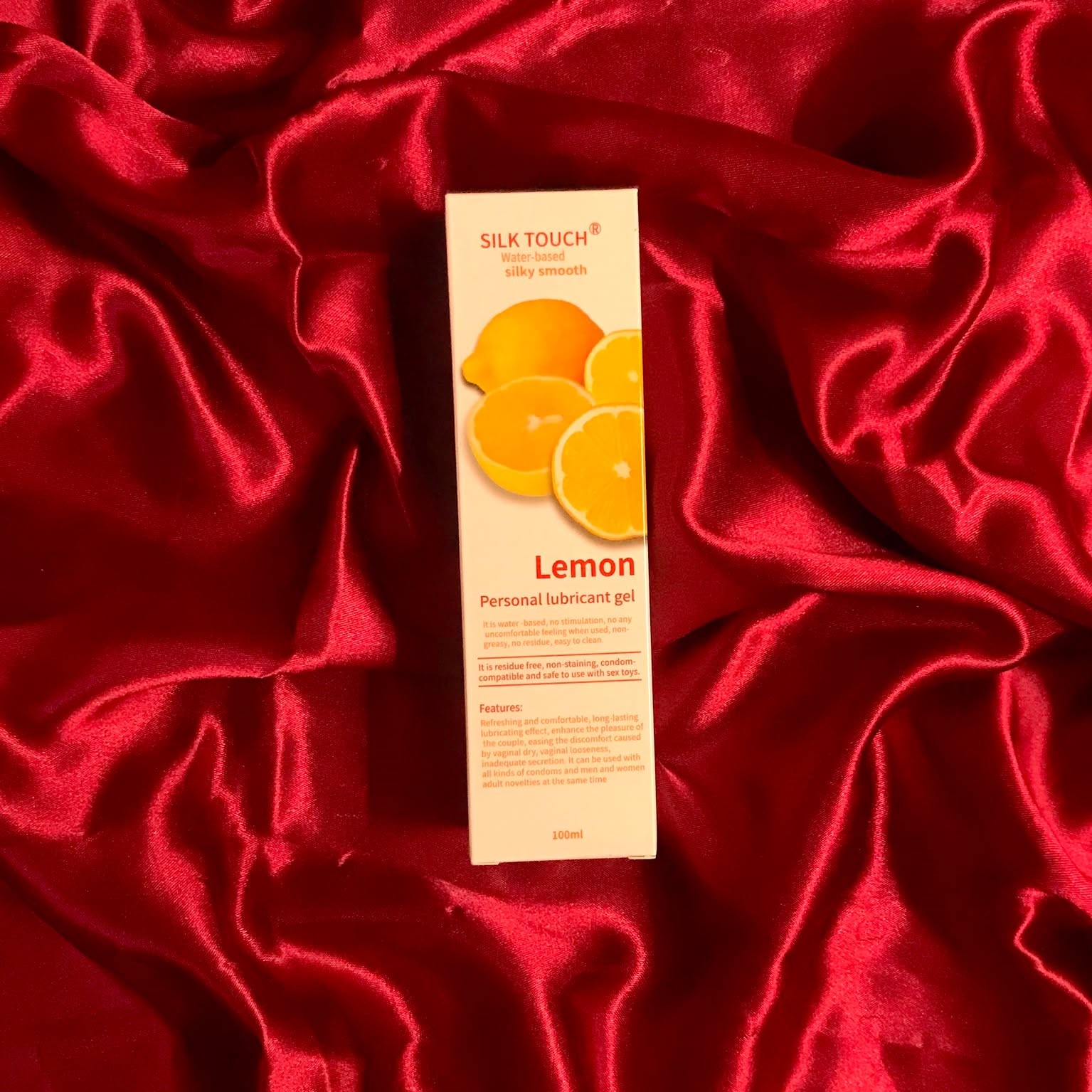 Silk Touch Lemon Personal Lubricant Gel
