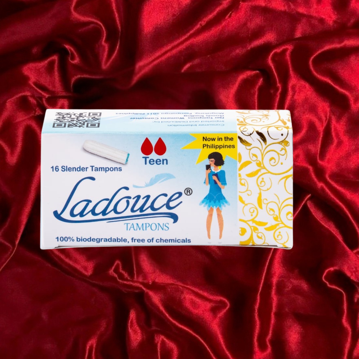 Ladouce® Tampons TEENS – 16 Pack (Non-Applicator)