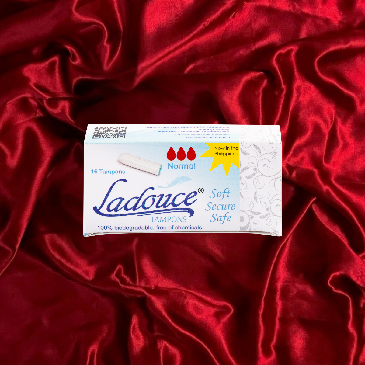 Ladouce® Tampons NORMAL – 16 Pack (Non-Applicator)
