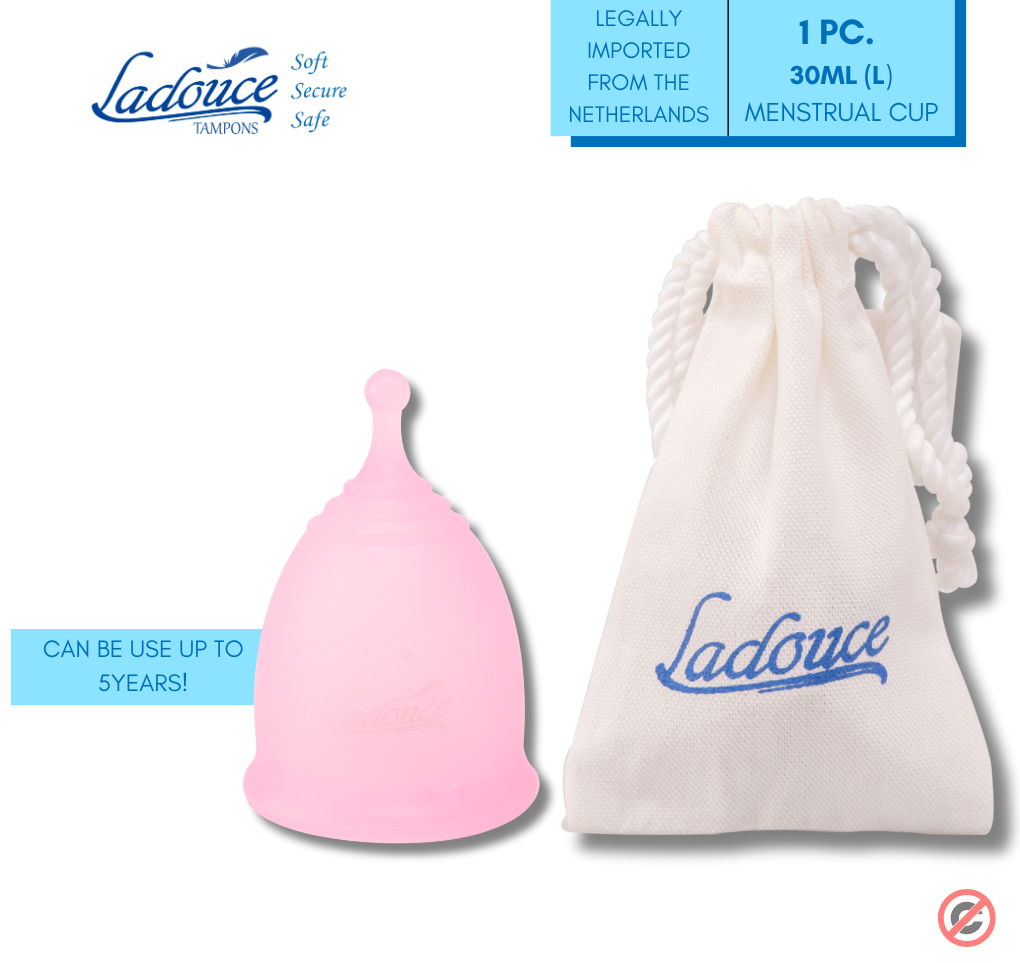 Ladouce® Reusable Menstrual Cup – Size L
