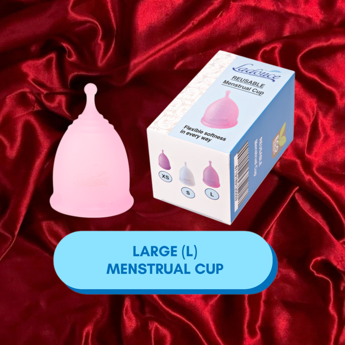 Ladouce® Reusable Menstrual Cup – Size L