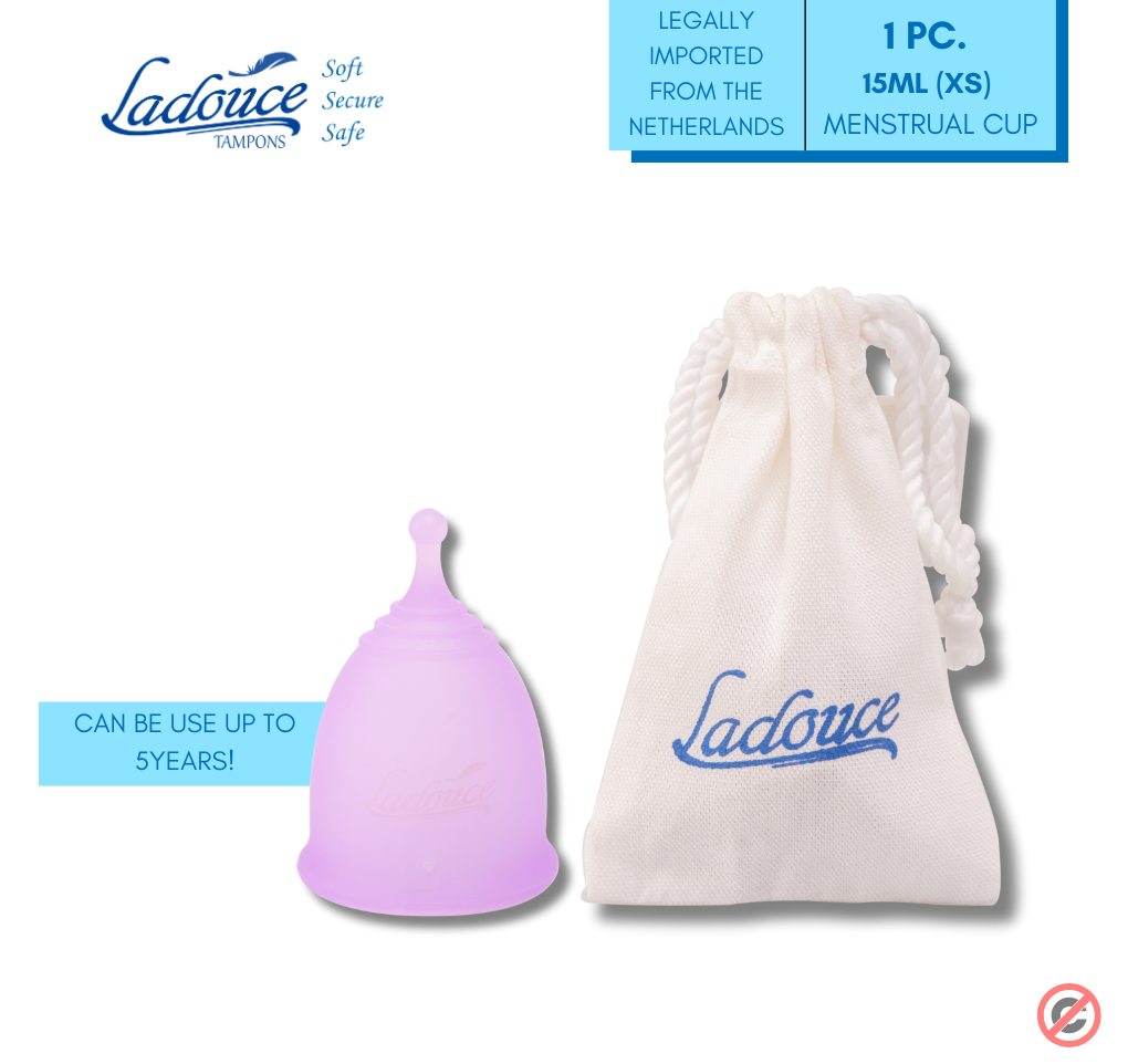 Ladouce® Reusable Menstrual Cup – Size XS