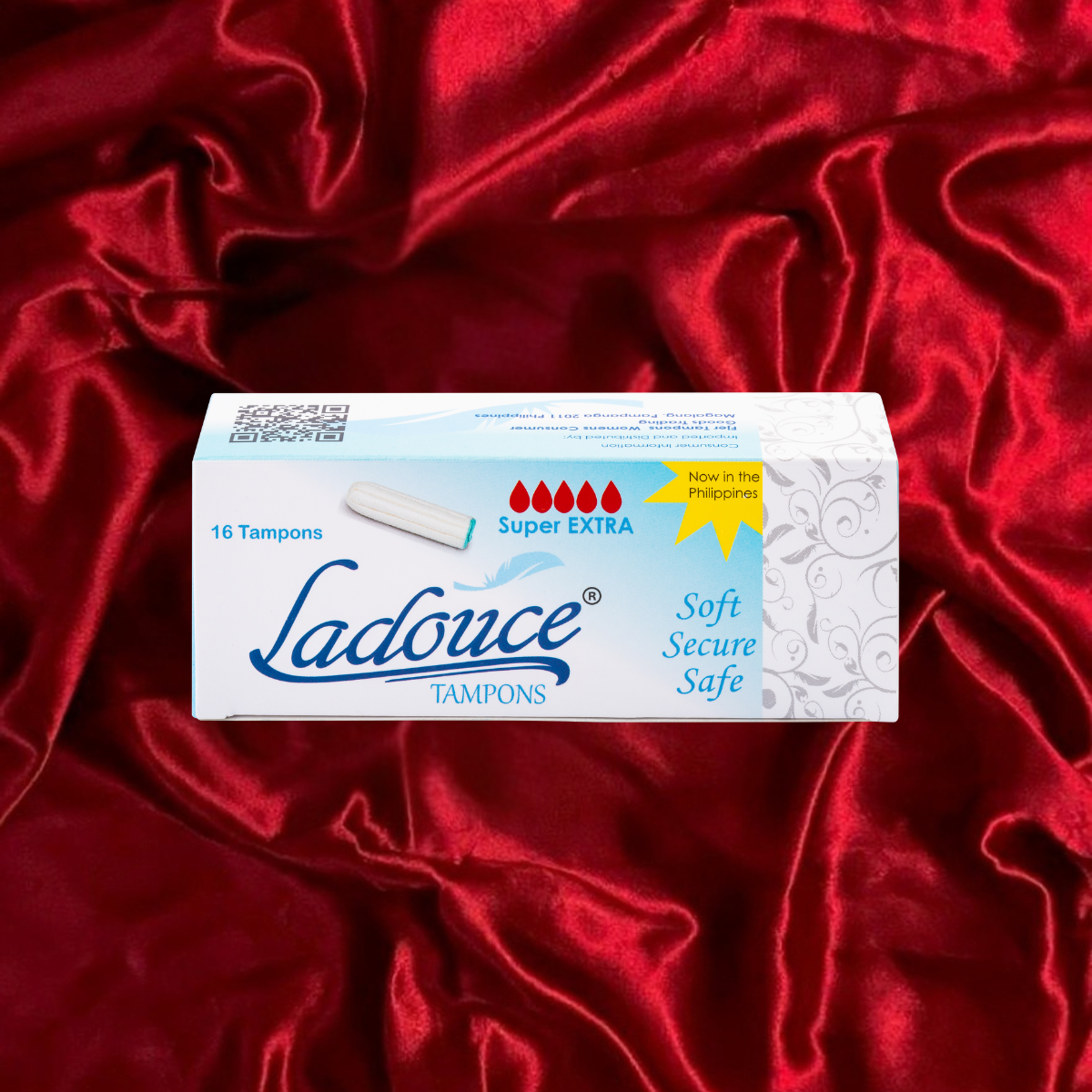 Ladouce® Tampons SUPER EXTRA – 16 Pack (Non-Applicator)