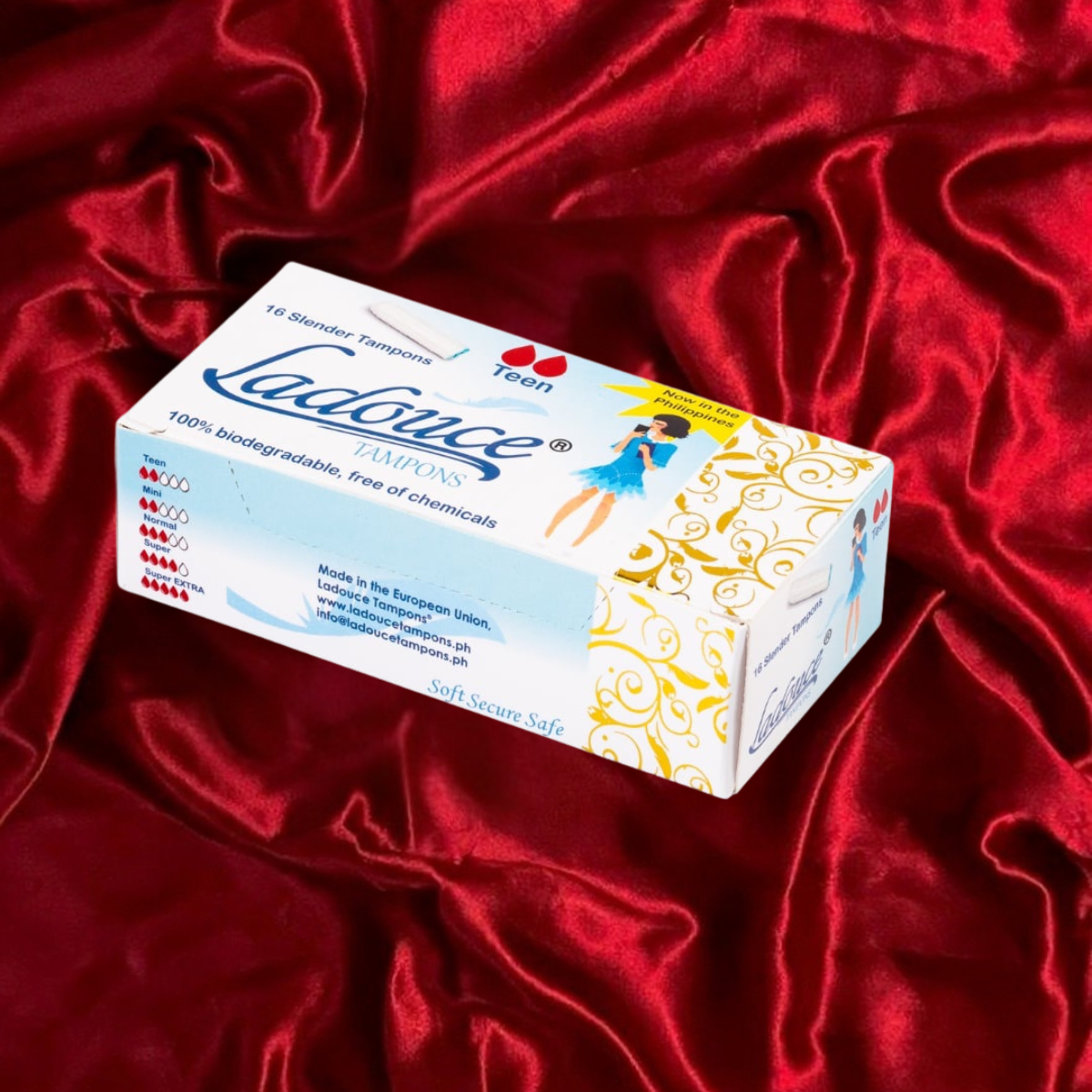Ladouce® Tampons TEENS – 16 Pack (Non-Applicator)