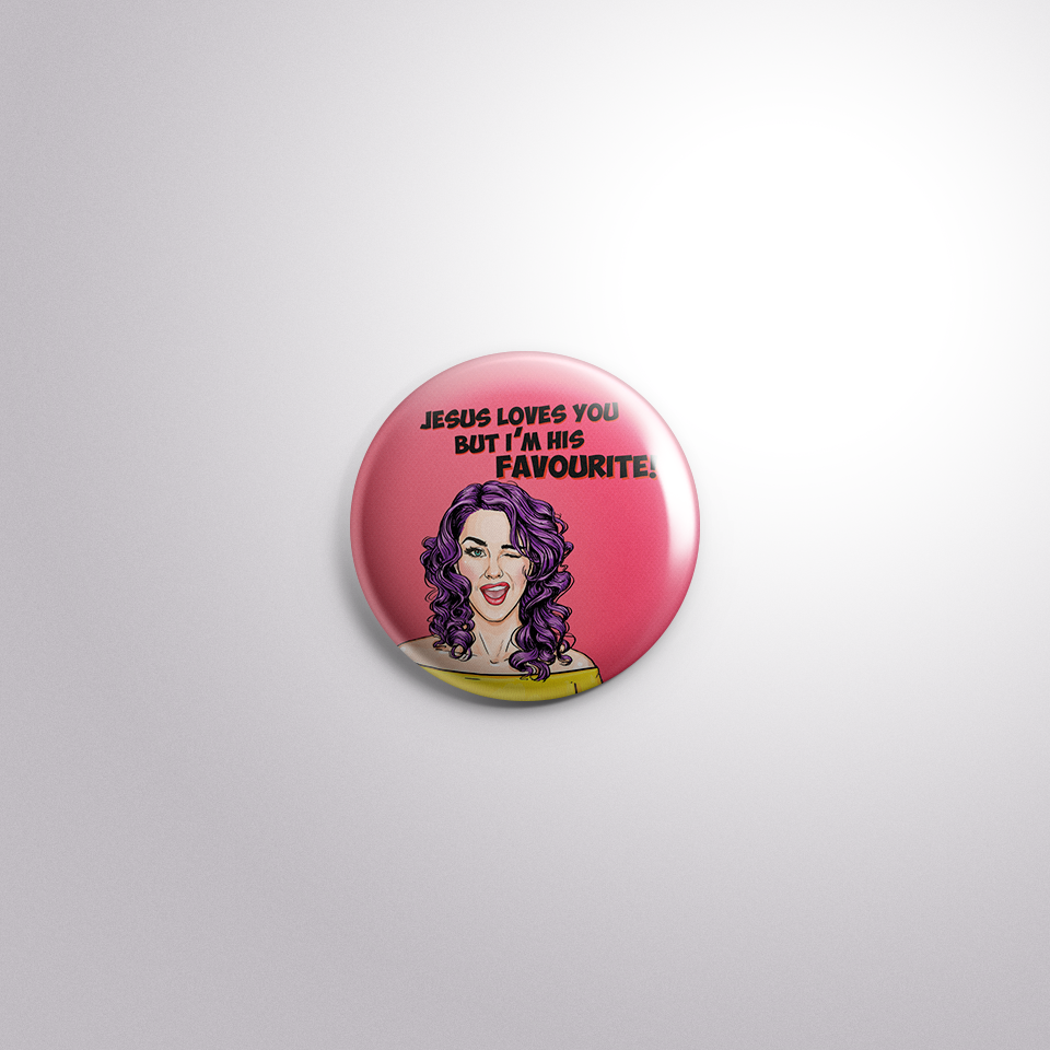 Humorous Button Badge