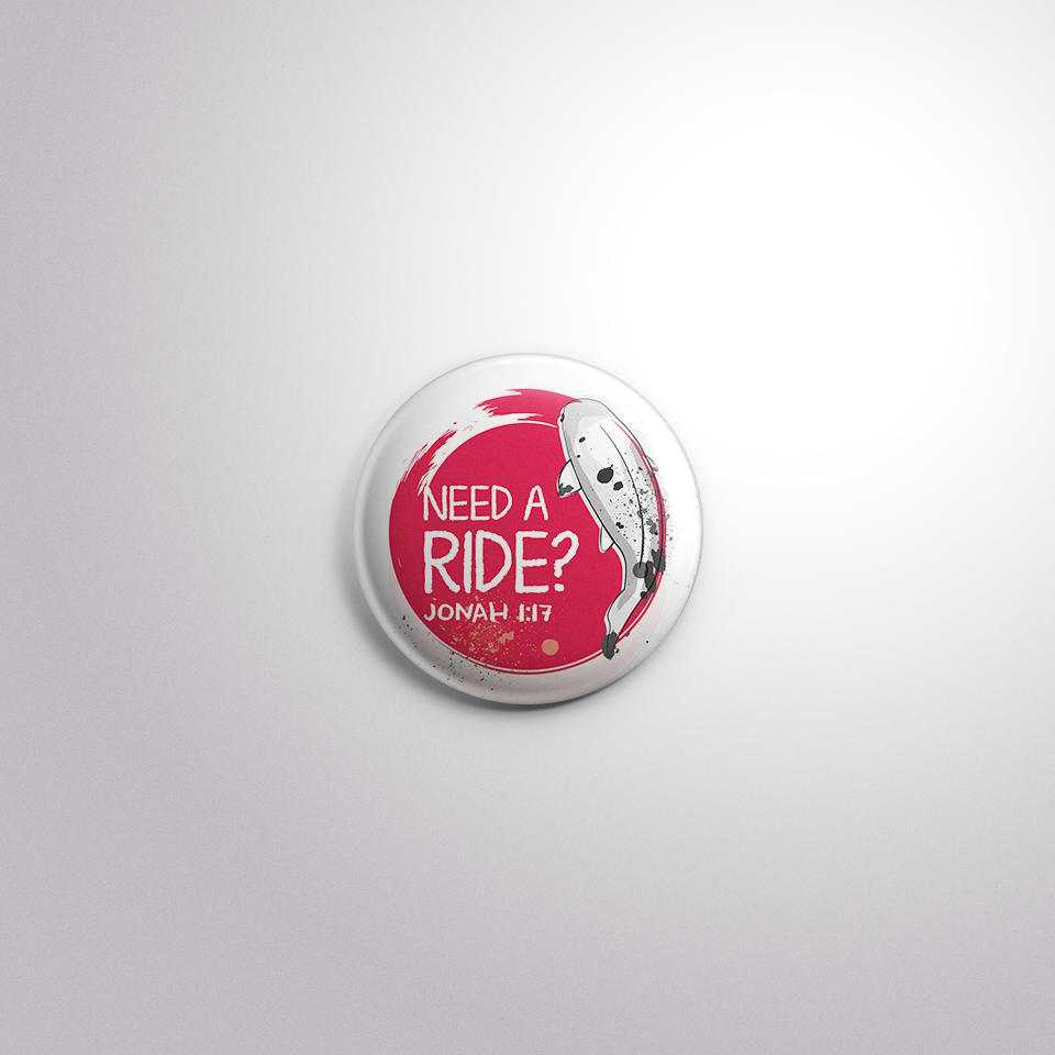 Round Button Badge