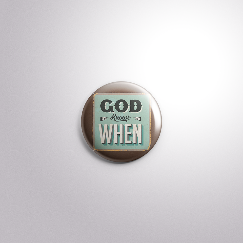 Inspirational Button Badge