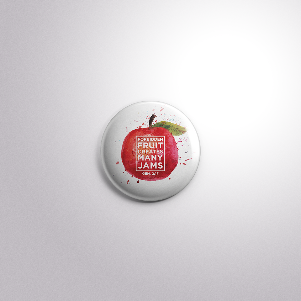 Inspirational Button Badge