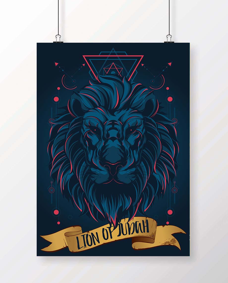 Lion of Judah Poster