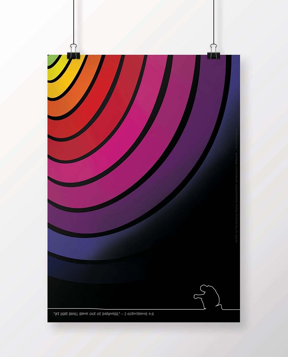 Colorful Abstract Wall Poster