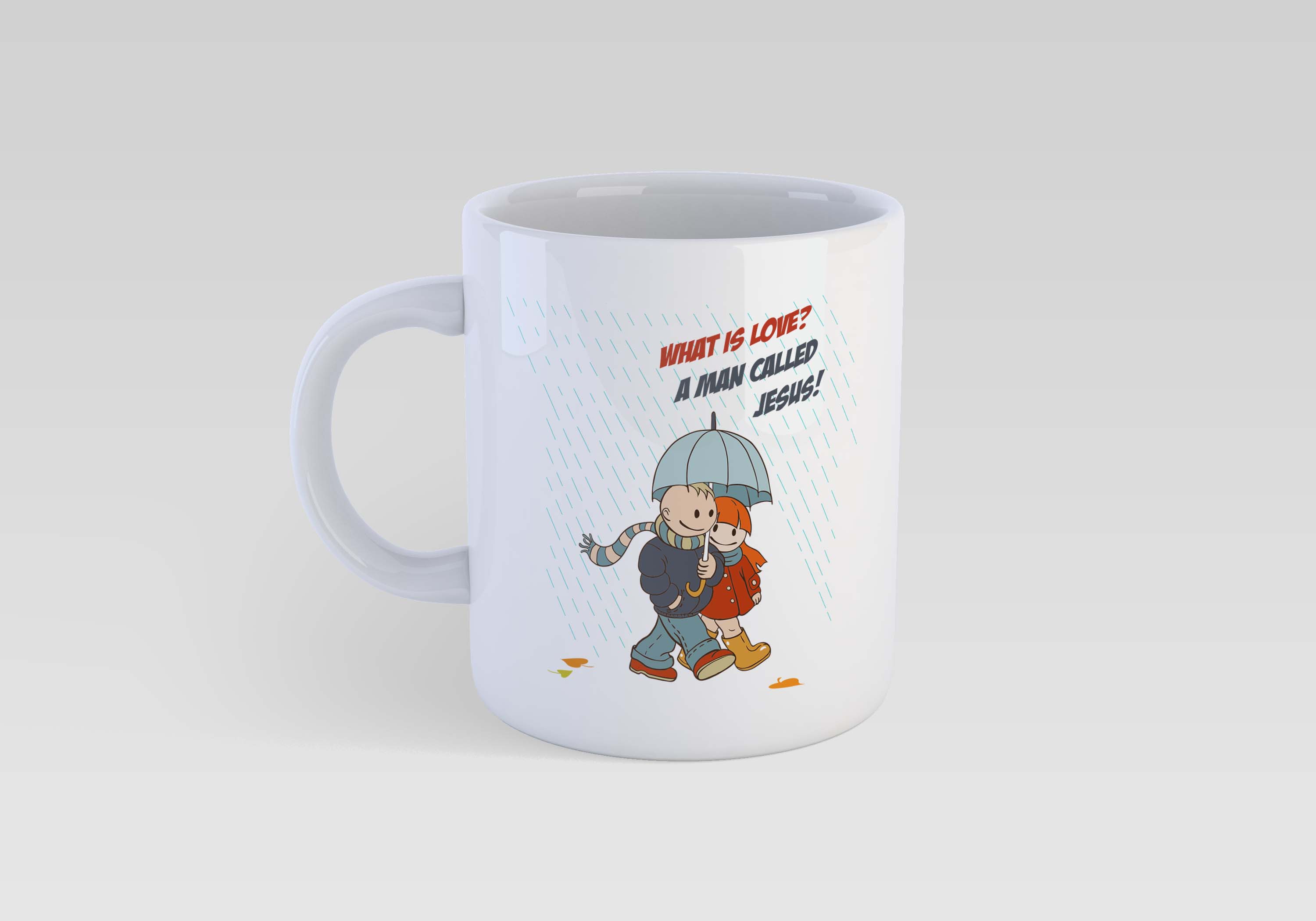 Inspirational Cartoon Mug