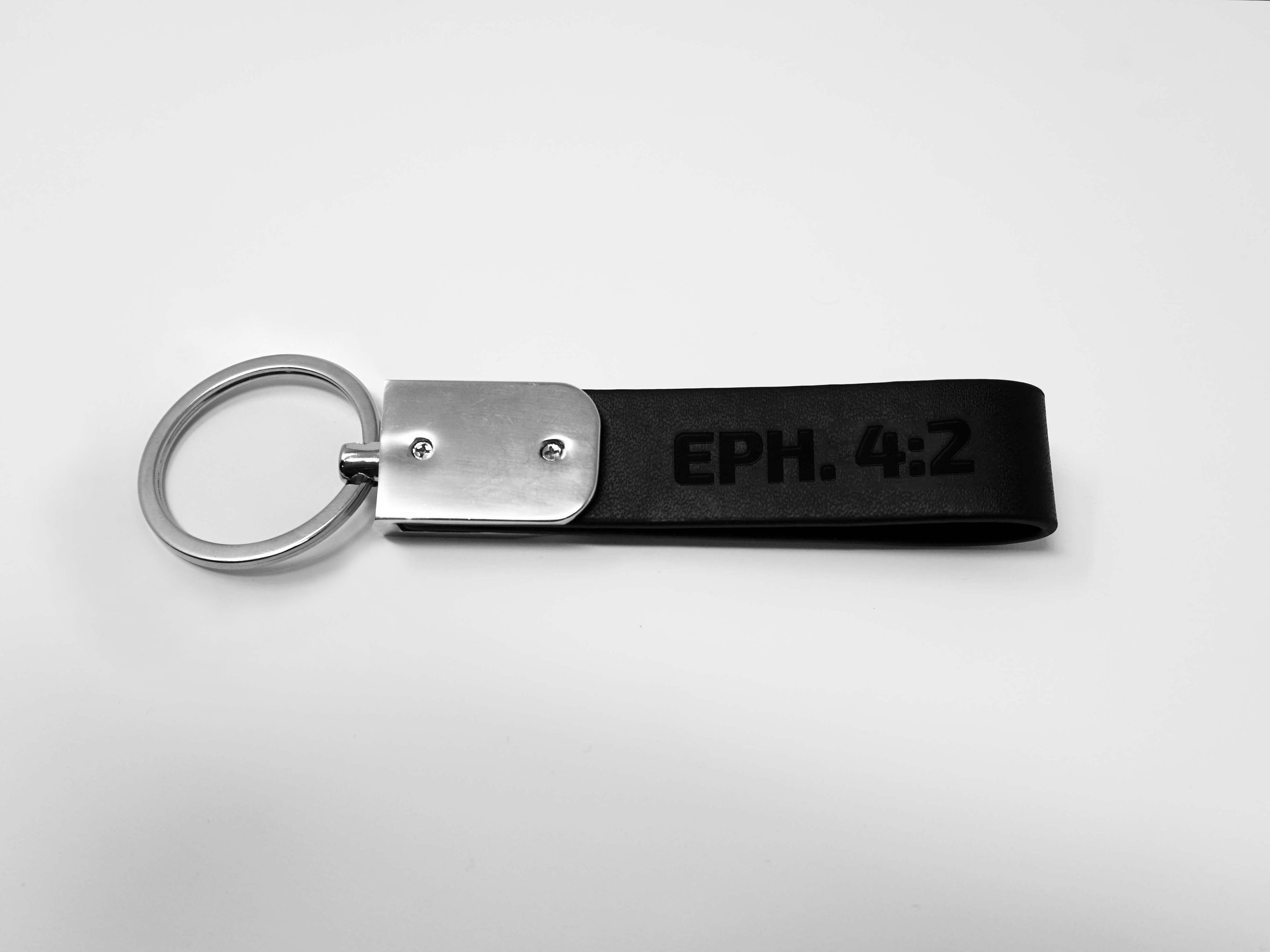 Keychain with EPH. 4:2 Inscription