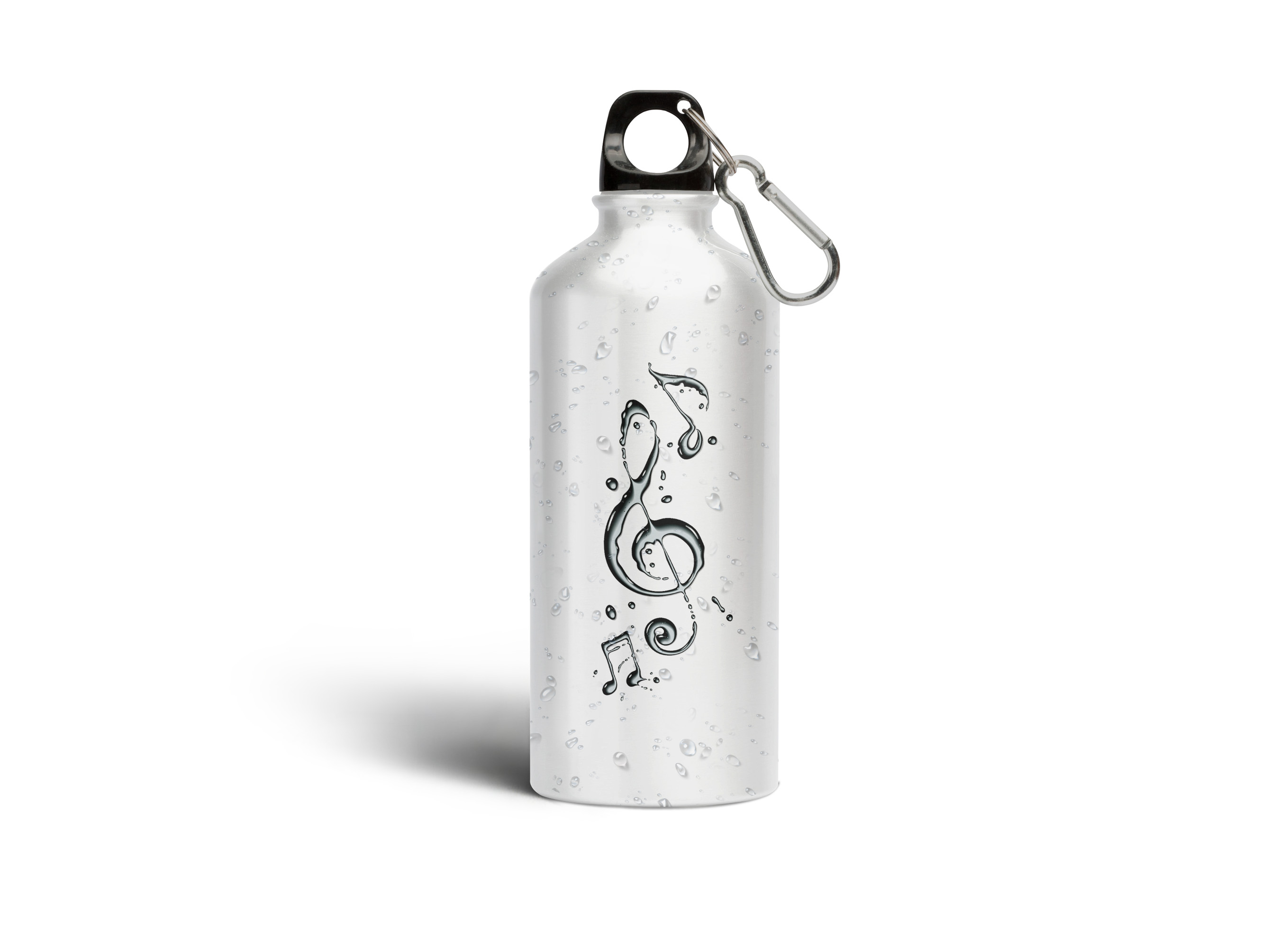 Music Note Water Bottle