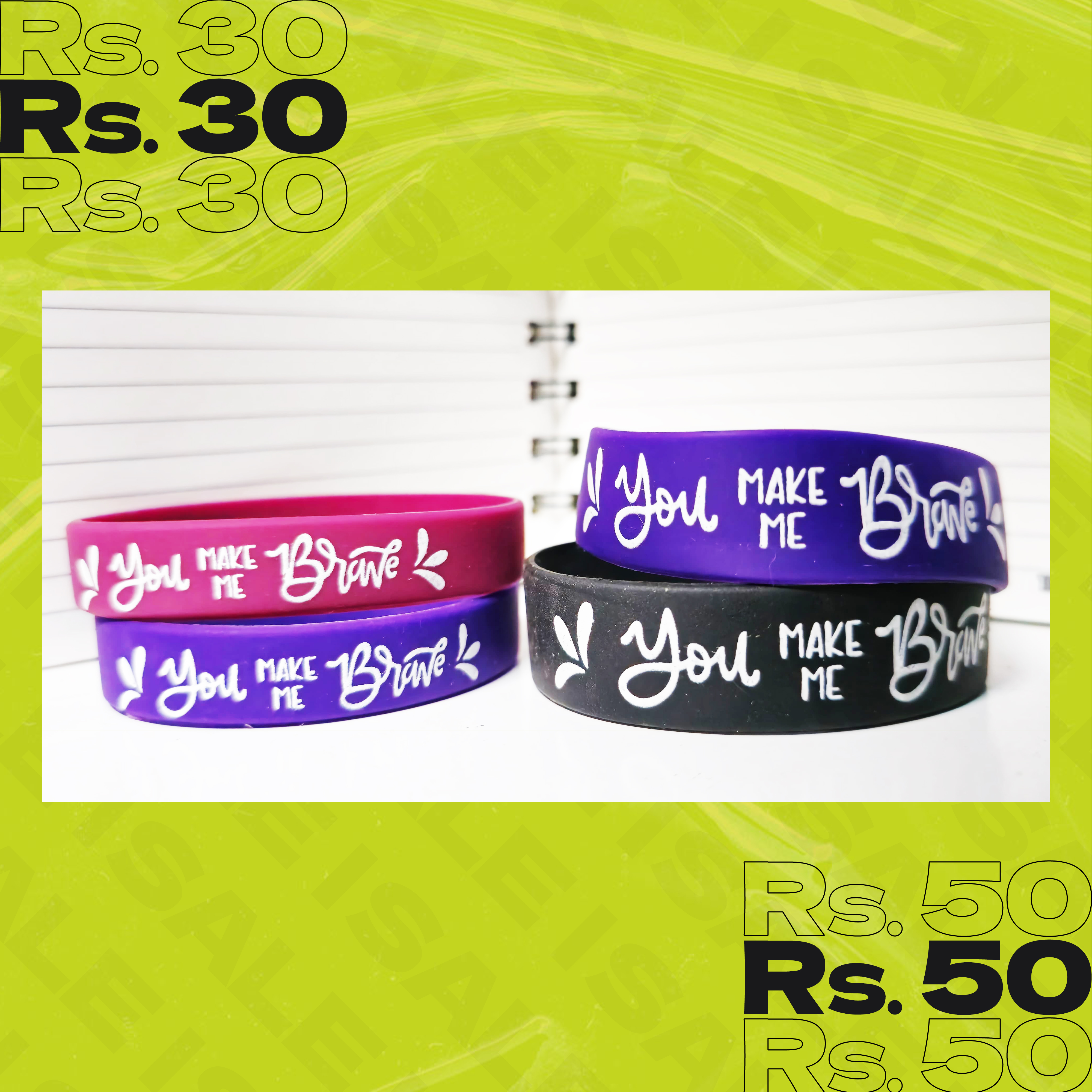 Motivational Wristbands