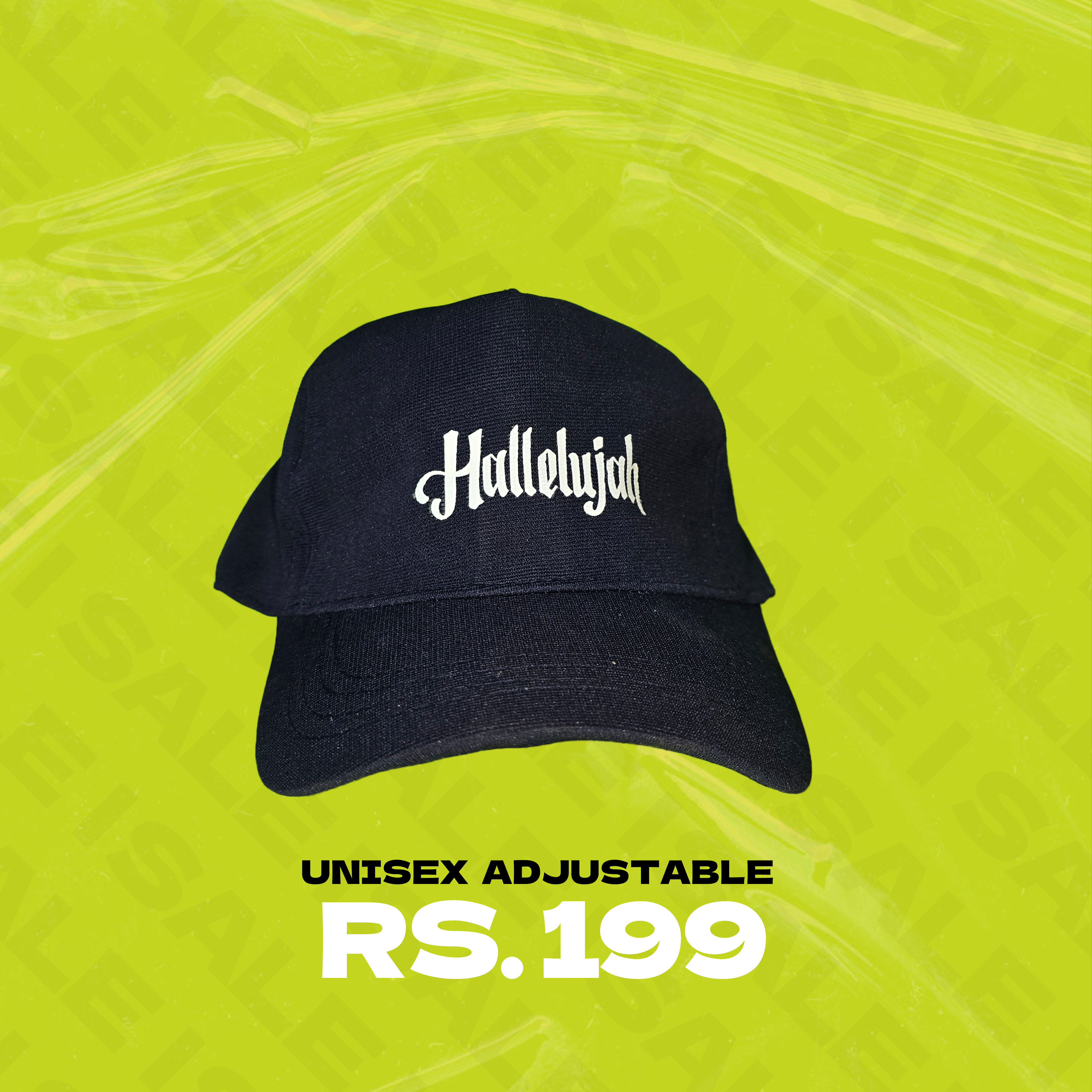 Black Hallelujah Cap