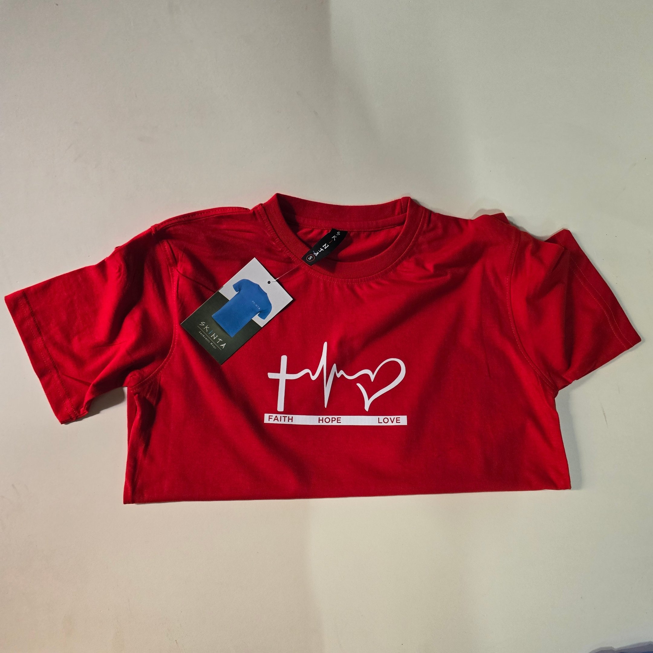 Faith Hope Love Red T-Shirt