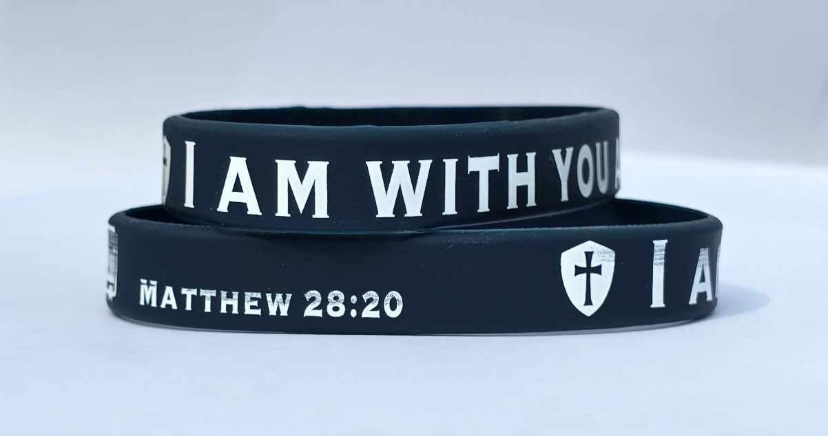 Matthew 28:20 Silicone Wristband