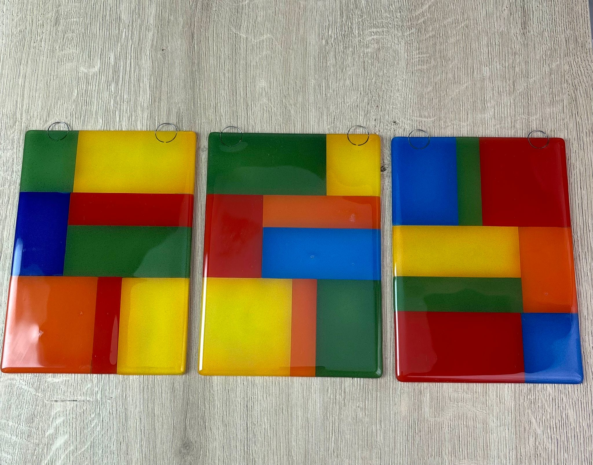 Set obrázků - "Barevná geometrie"