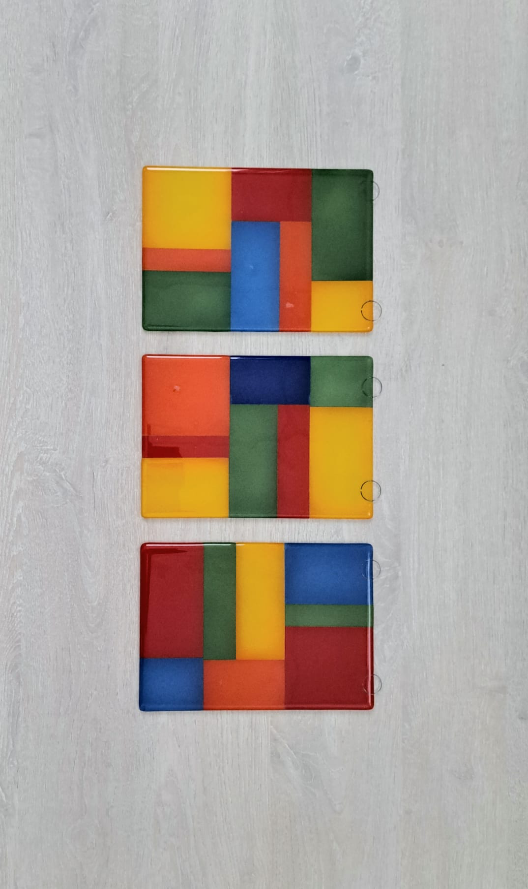 Barevná geometrie - set obrázků