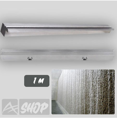MUR D'EAU INOX 1M
