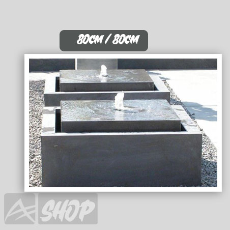 Cascade Moderne Carrée 80cm 