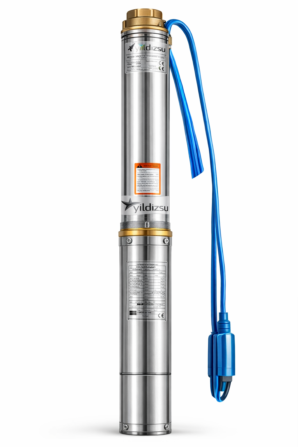 Pompe immergée turbine Noryl 1.5 HP