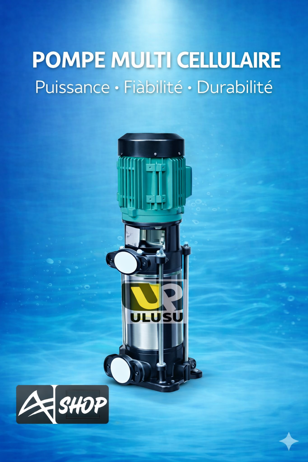 Pompe Multicellulaire 1,5 H.P 380 V