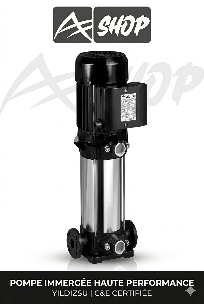 POMPE MULTICELLULAIRE HMC-8VC TF 4 H.P 380V