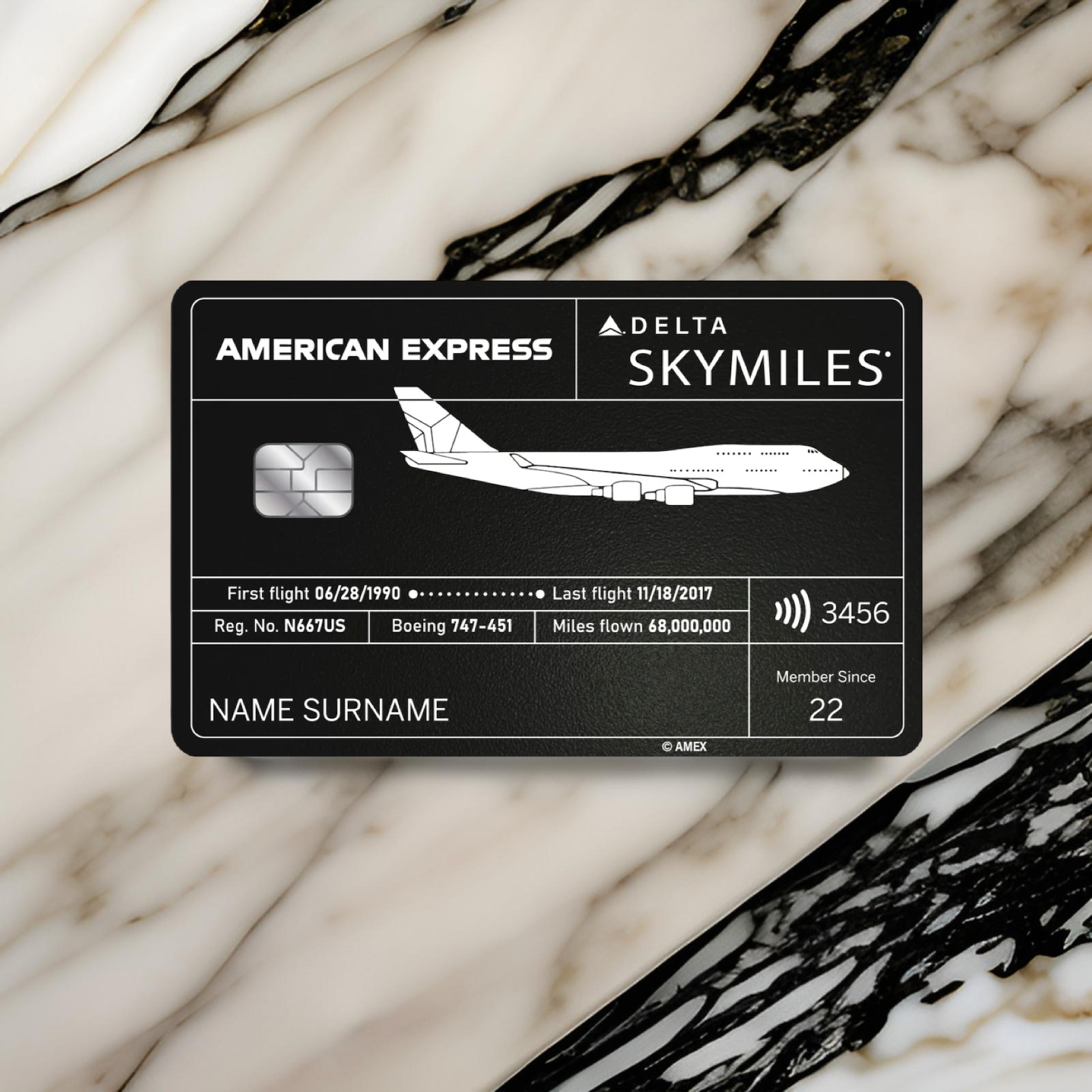 American Express Delta SkyMiles Metal Card