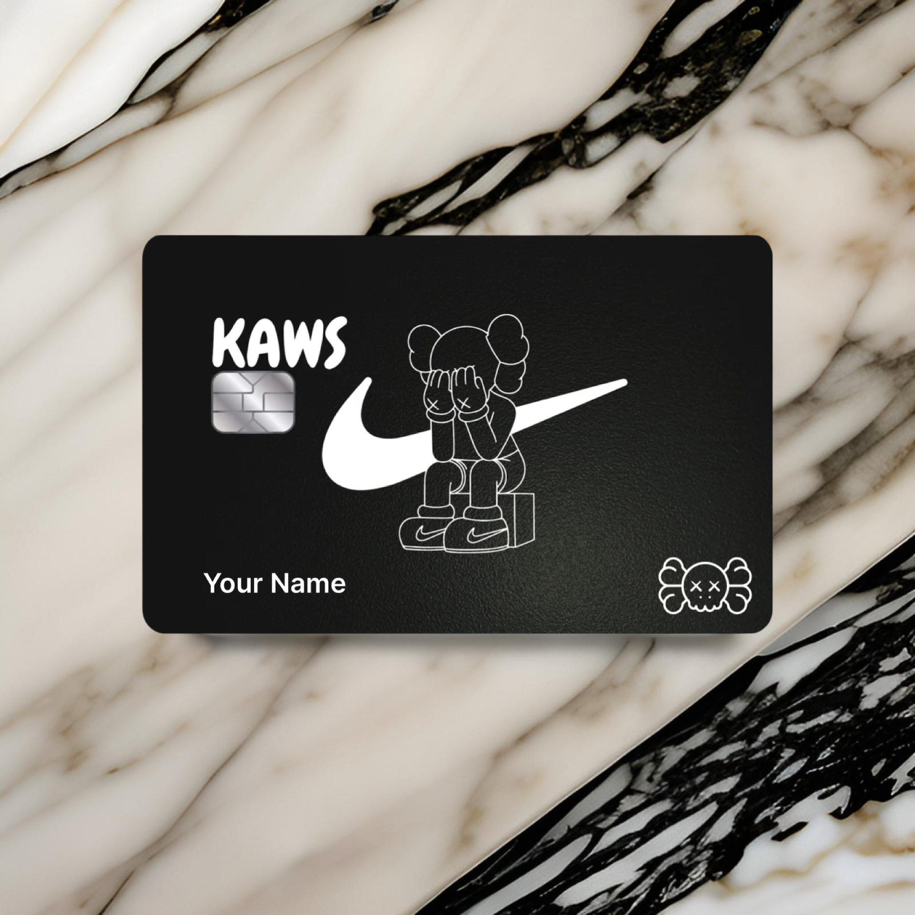 Custom KAWS x Nike Card