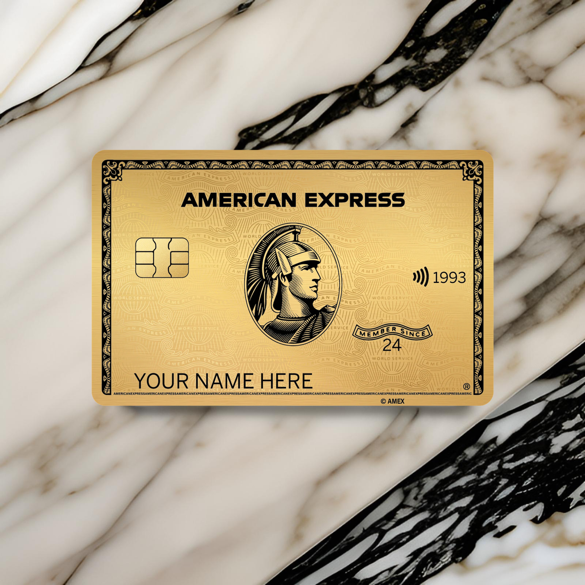 American Express Gold Metal Card