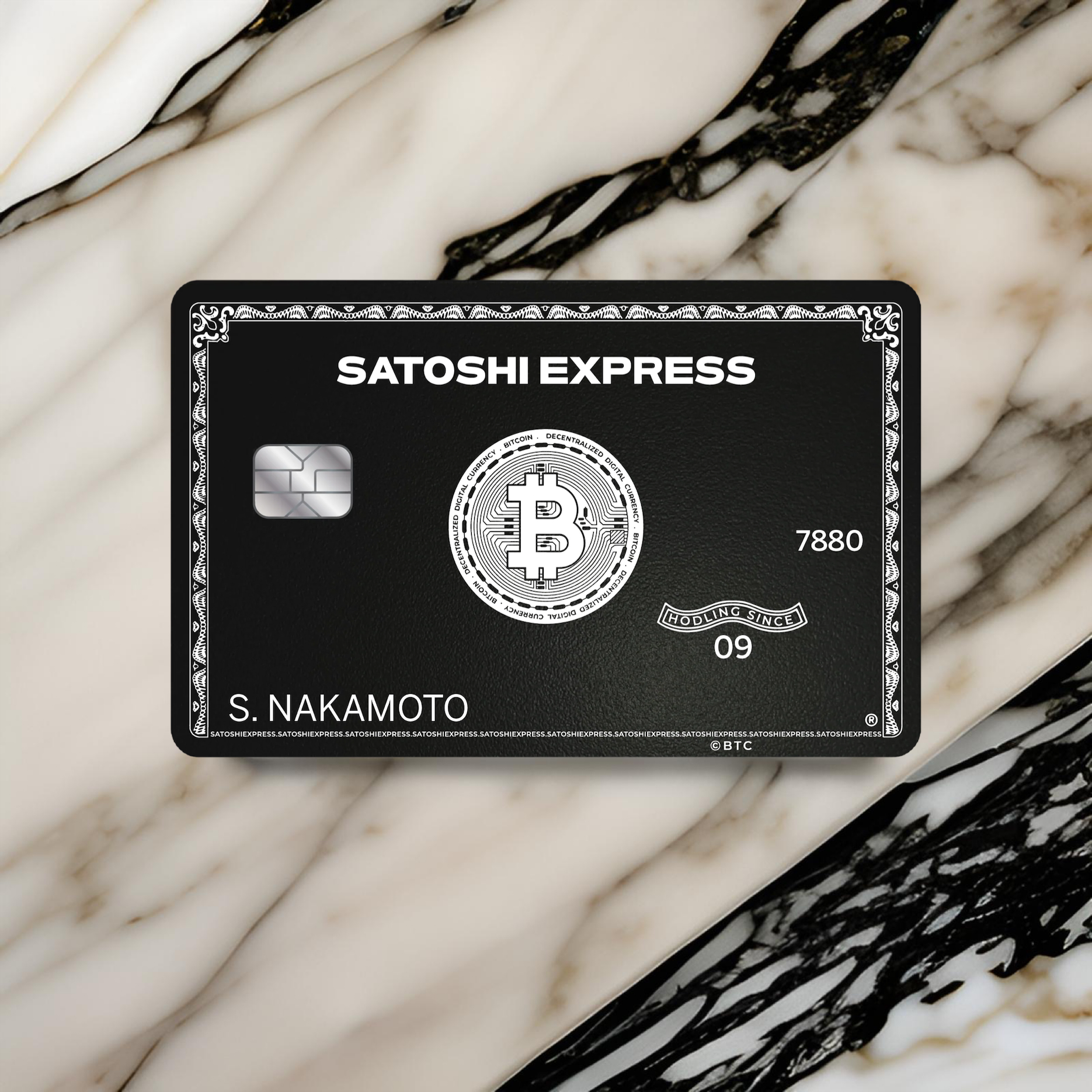 Satoshi Express Metal Card