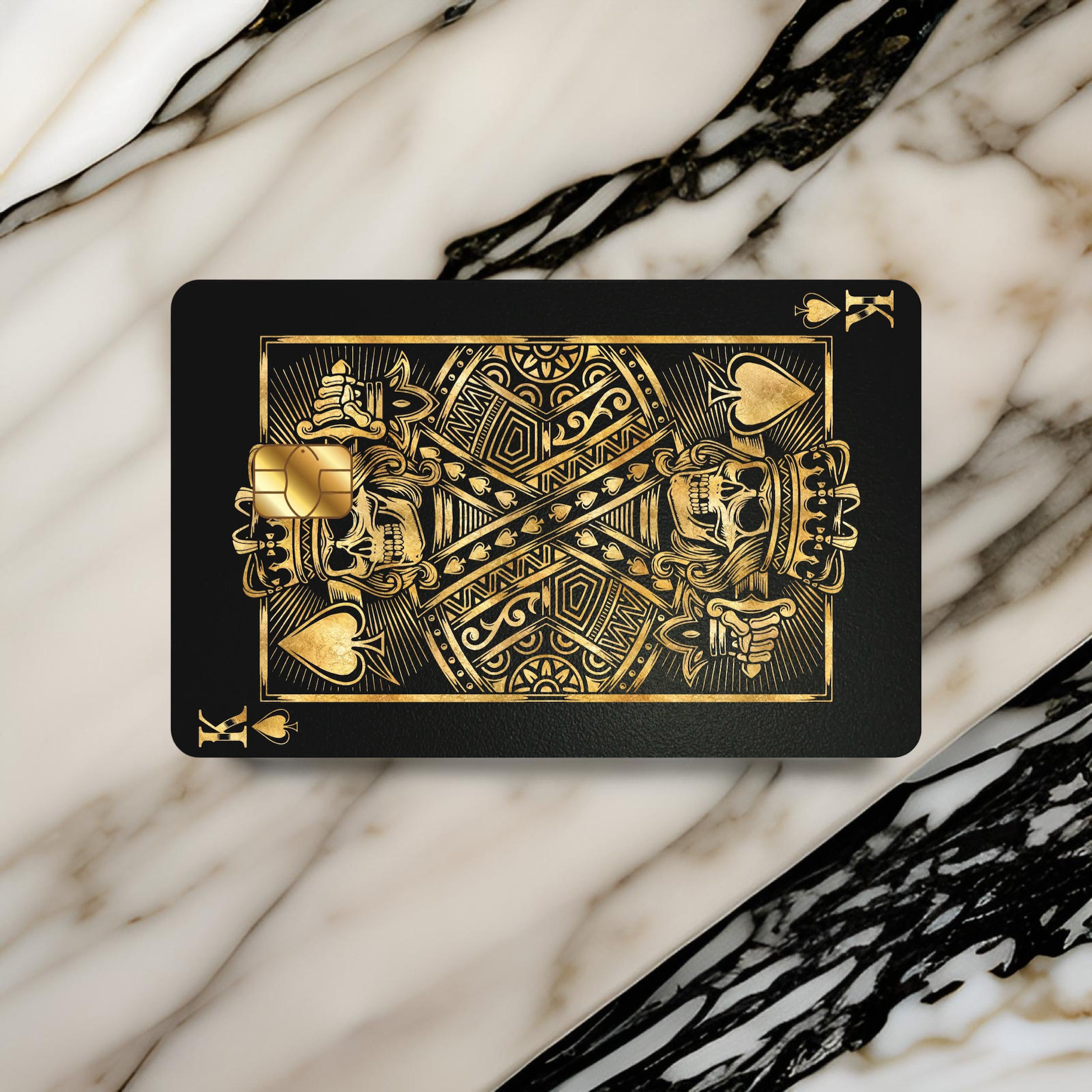 Luxury King Metal Card