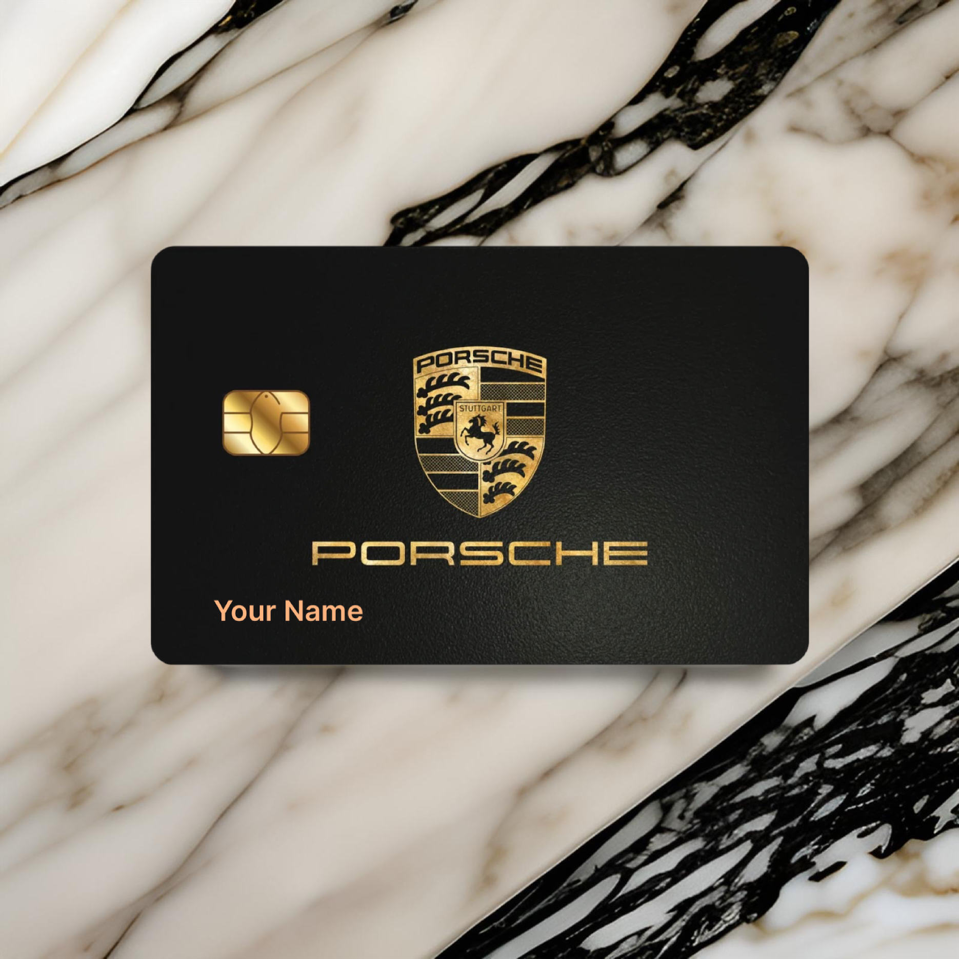 Porsche Metal Card
