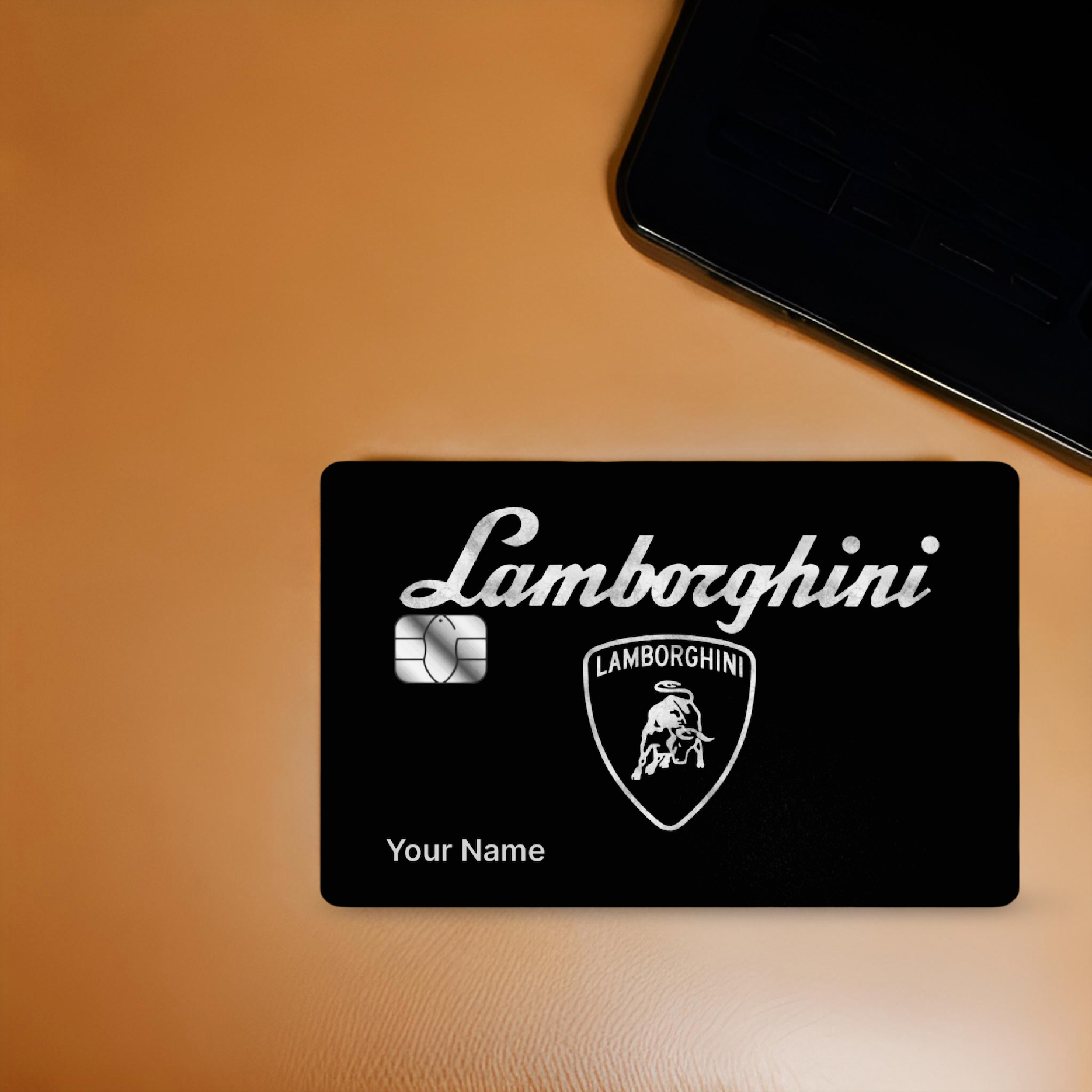 Lamborghini Metal Card